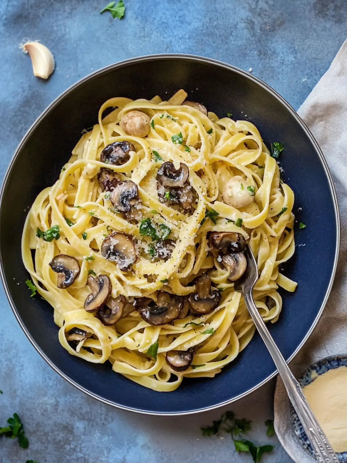 Mushroom Fettuccine