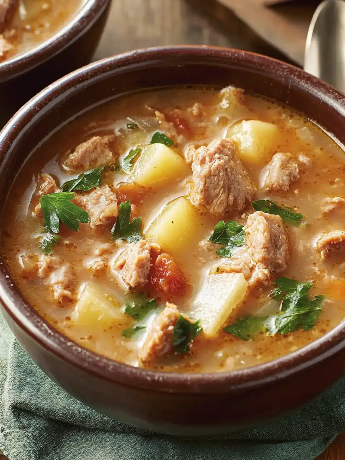 Slow-Cooker Pork Zuppa