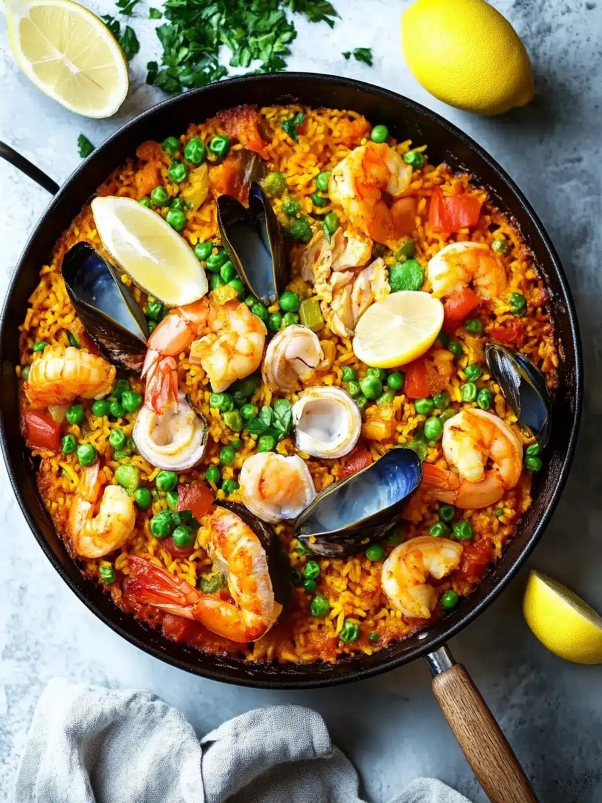Seafood Paella