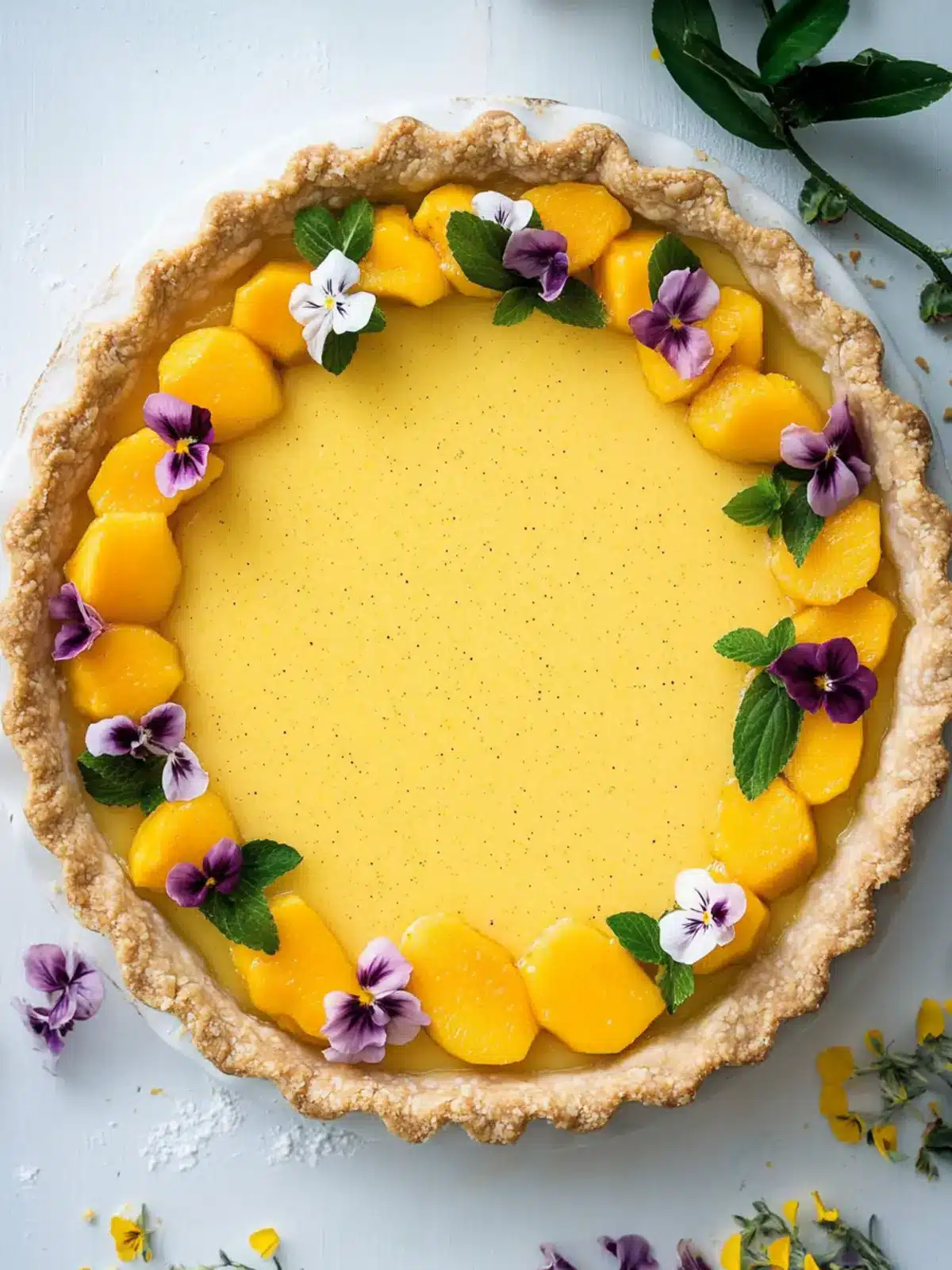Summer Mango Pie