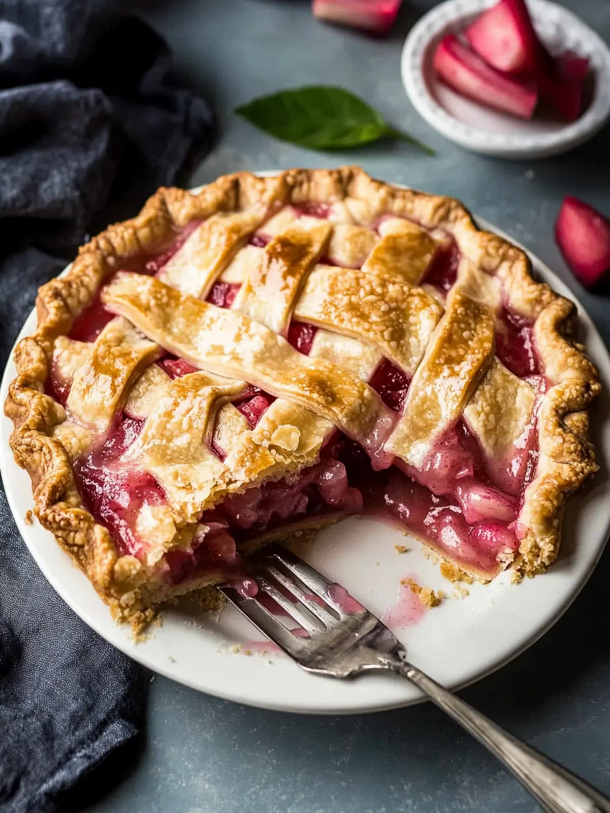 Rhubarb Pie