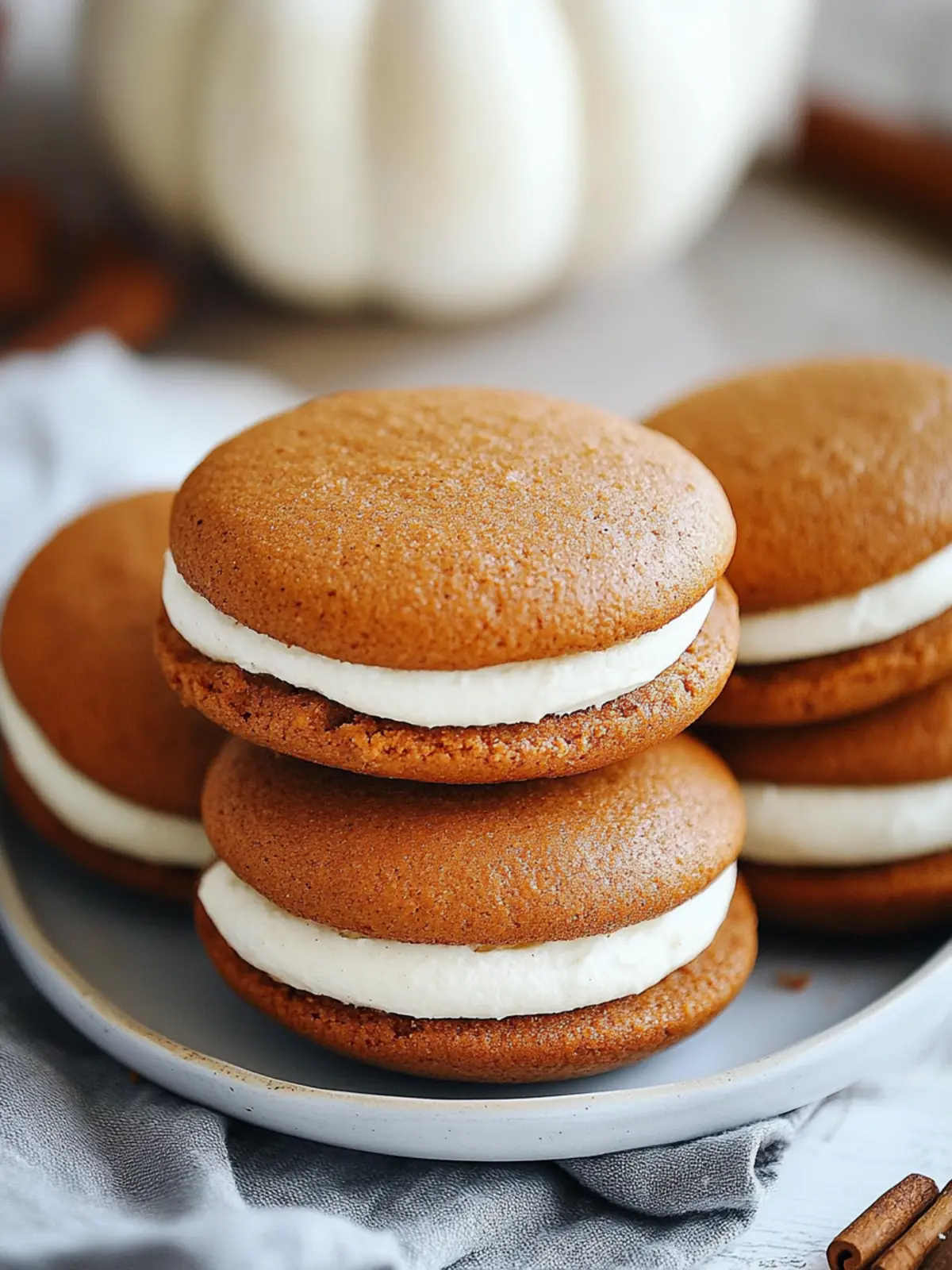 Pumpkin Whoopie Pies