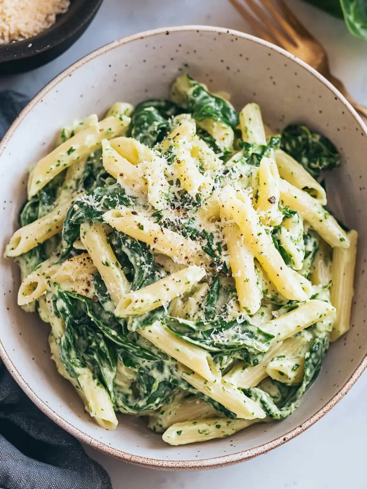Pasta with Spinach