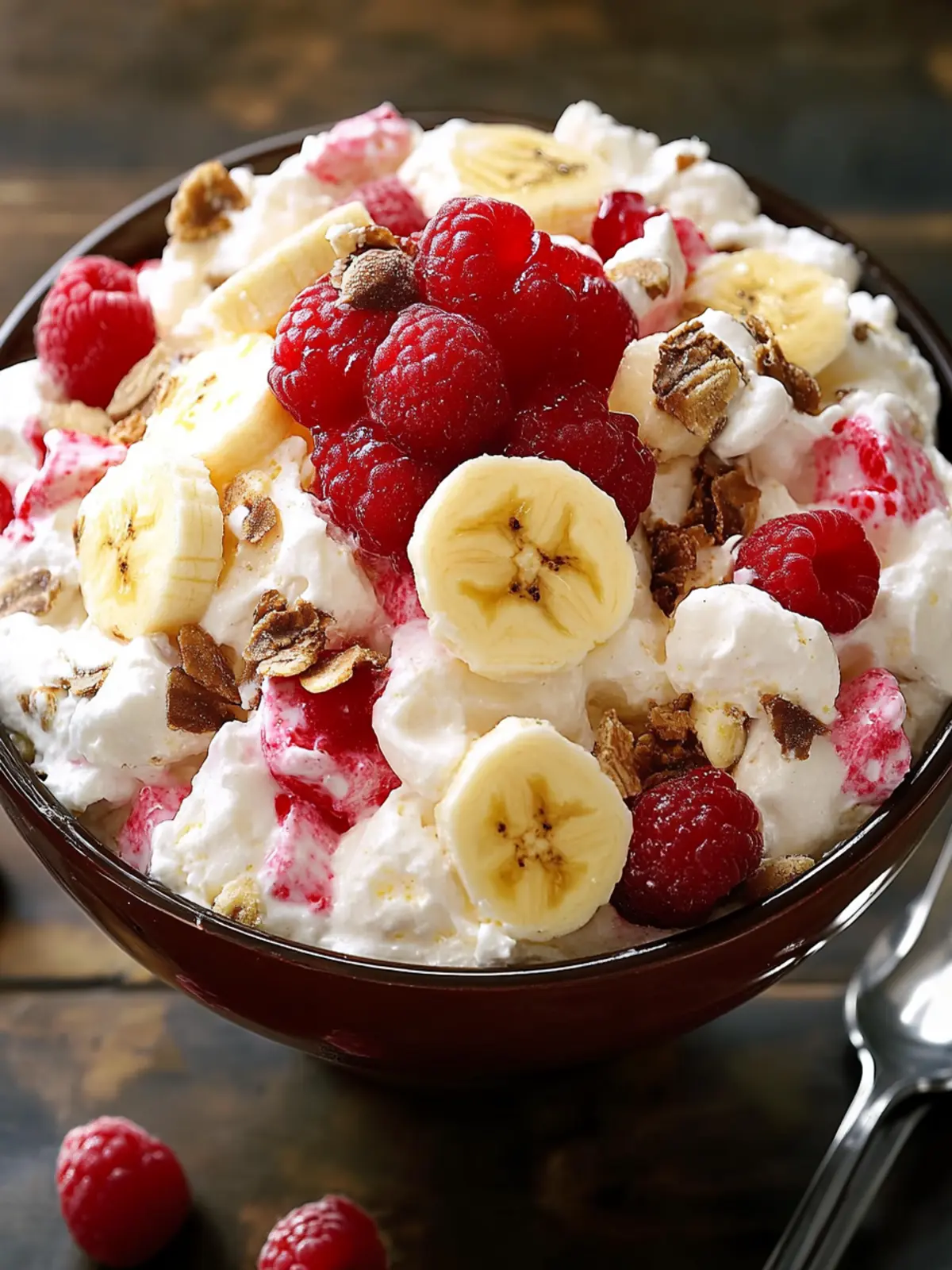 Banana Split Fluff Salad