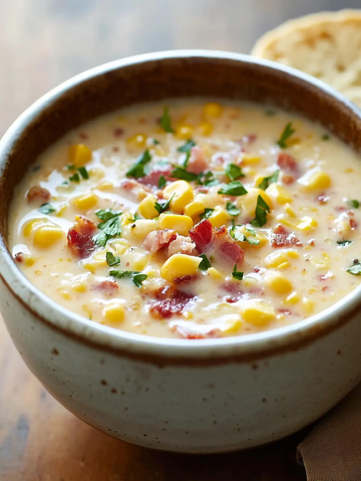 Slow-Cooker Bacon Corn Chowder