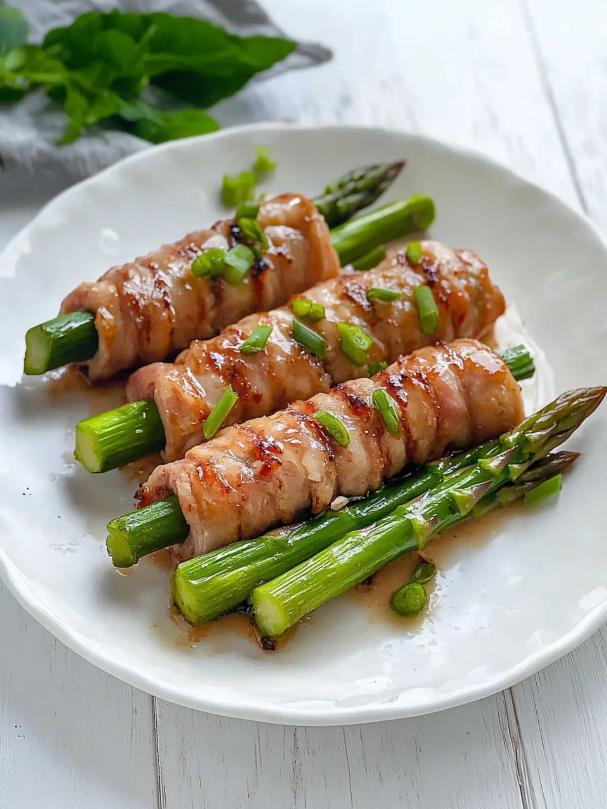 Asparagus Rolls with Pork