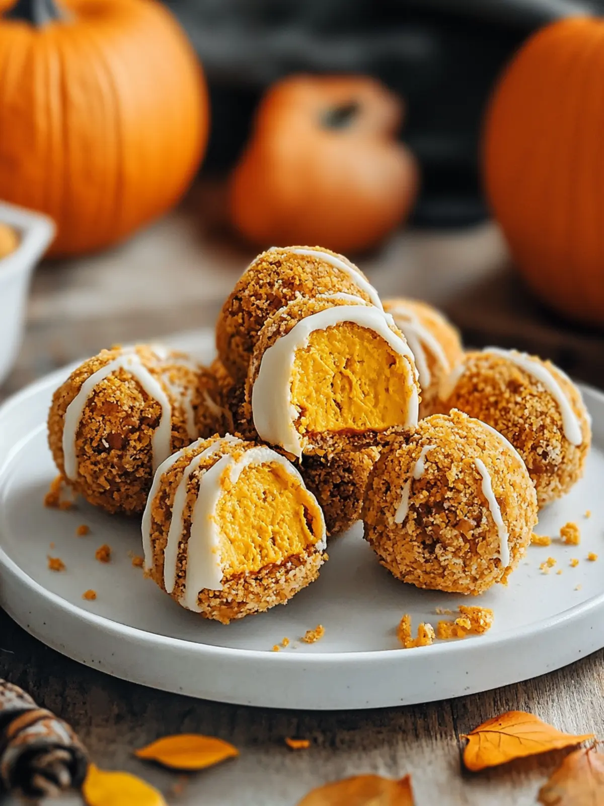 Pumpkin Cheese Balls