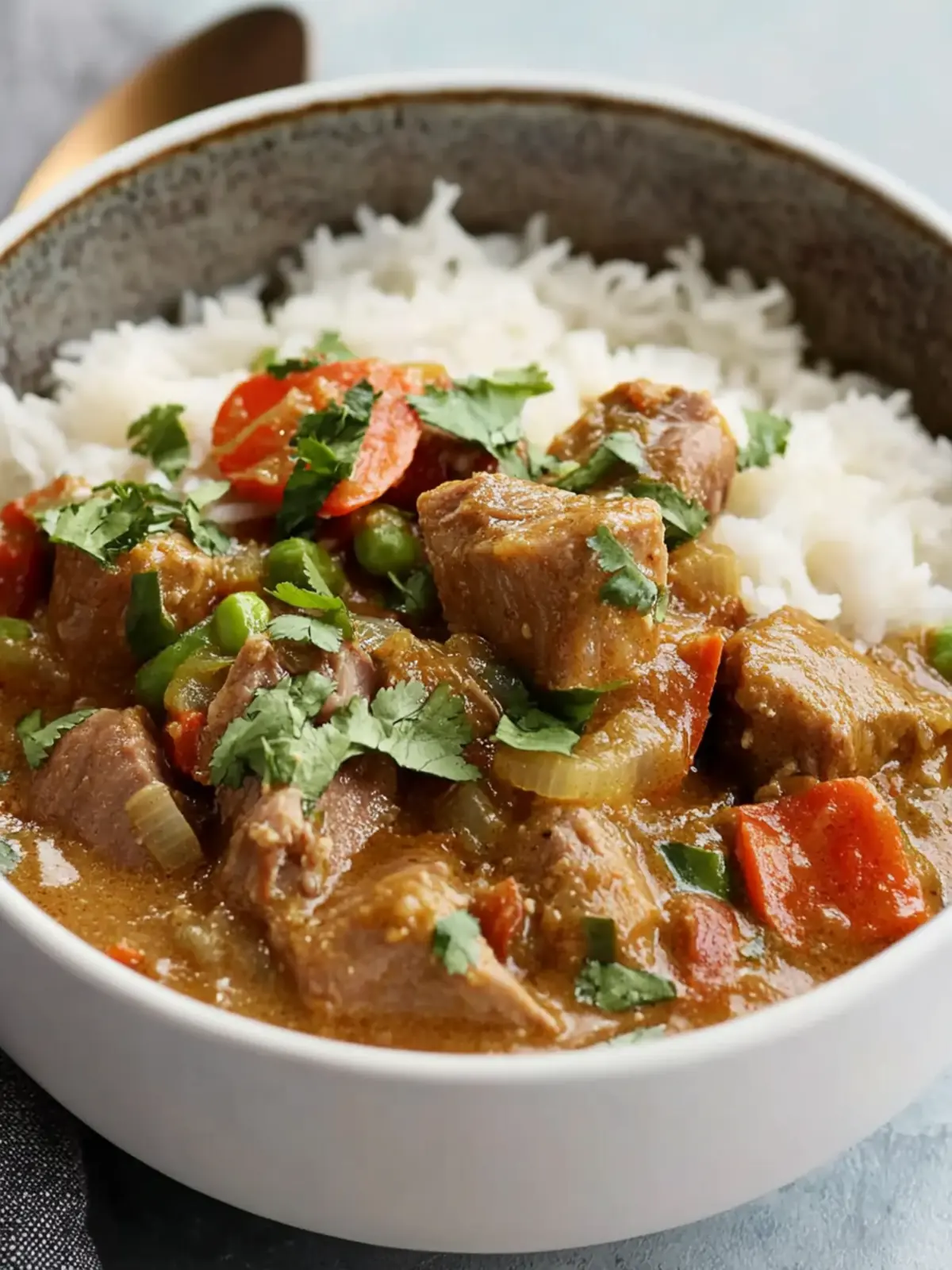 Slow Cooker Coconut Pork Curry