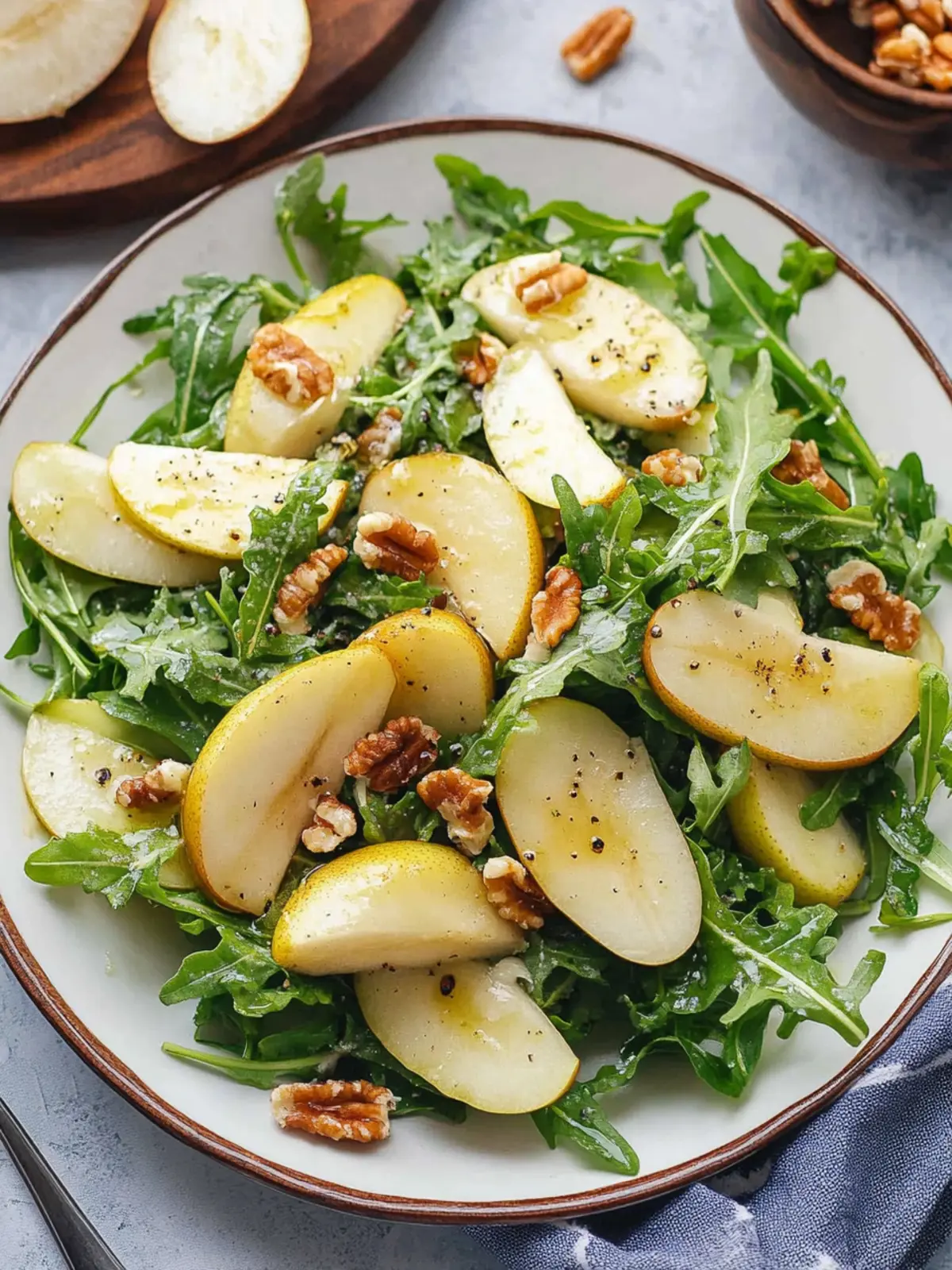 Arugula Pear Salad