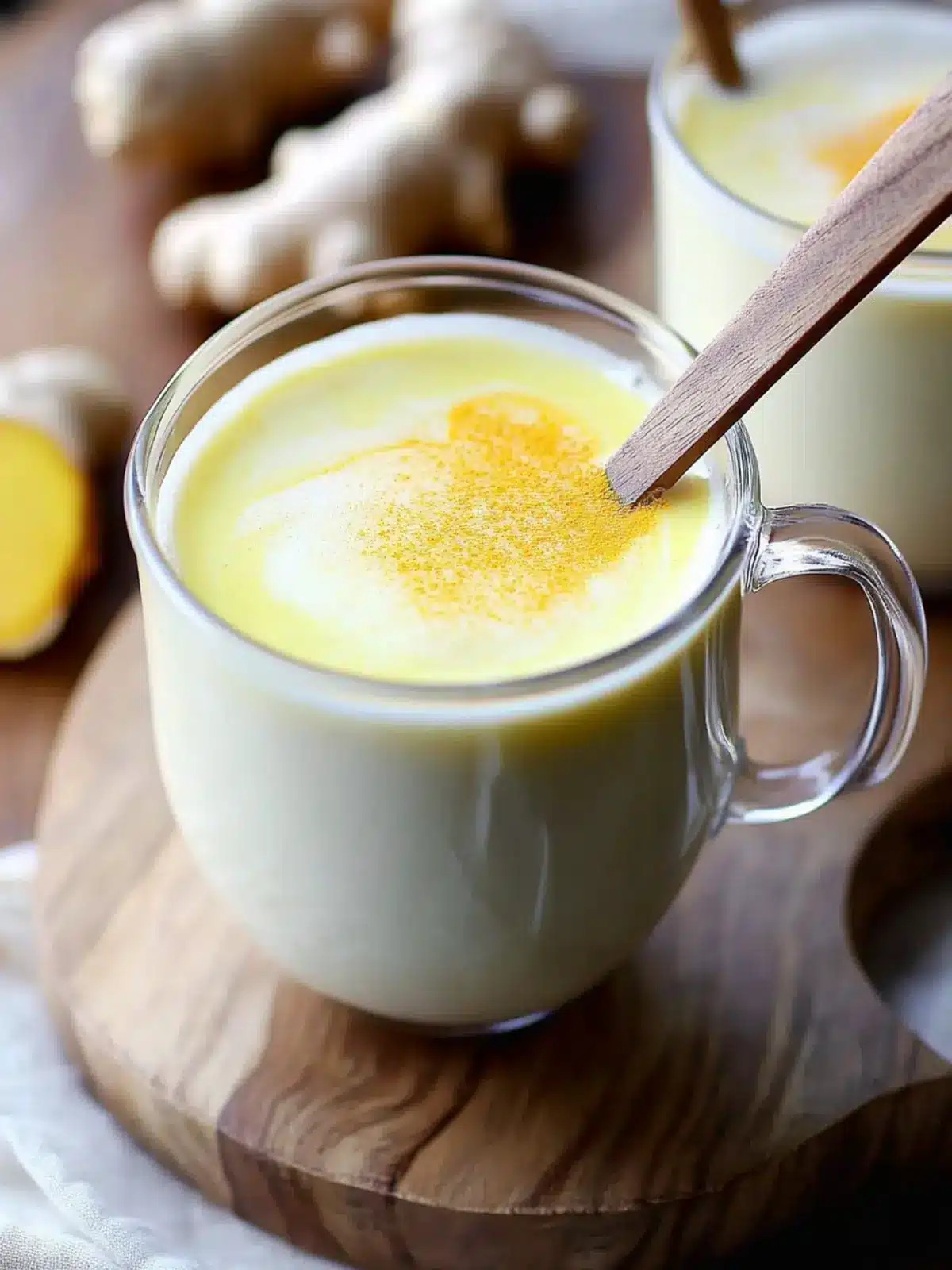Honey Ginger and Turmeric Latte