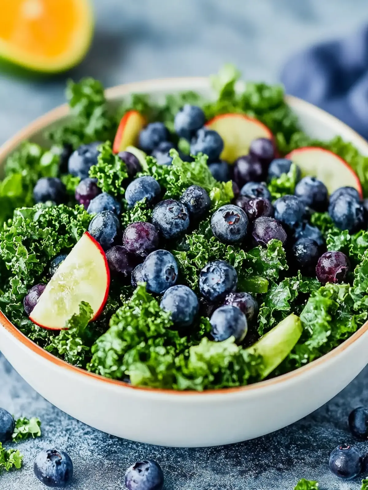 Blueberry Kale Salad