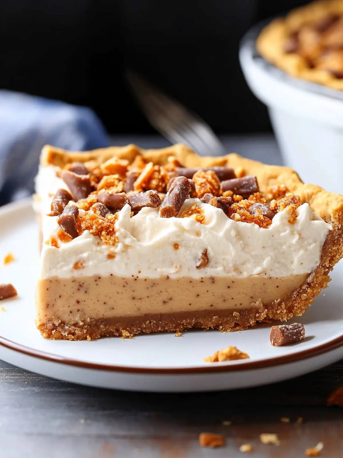 Butterfinger Pie