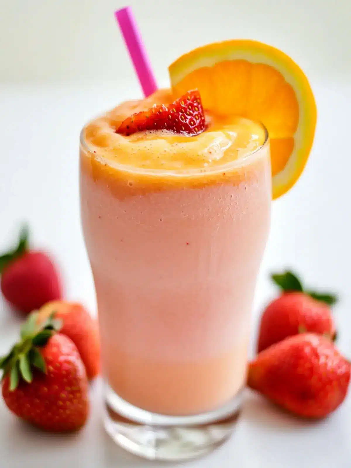 Strawberry Orange Julius