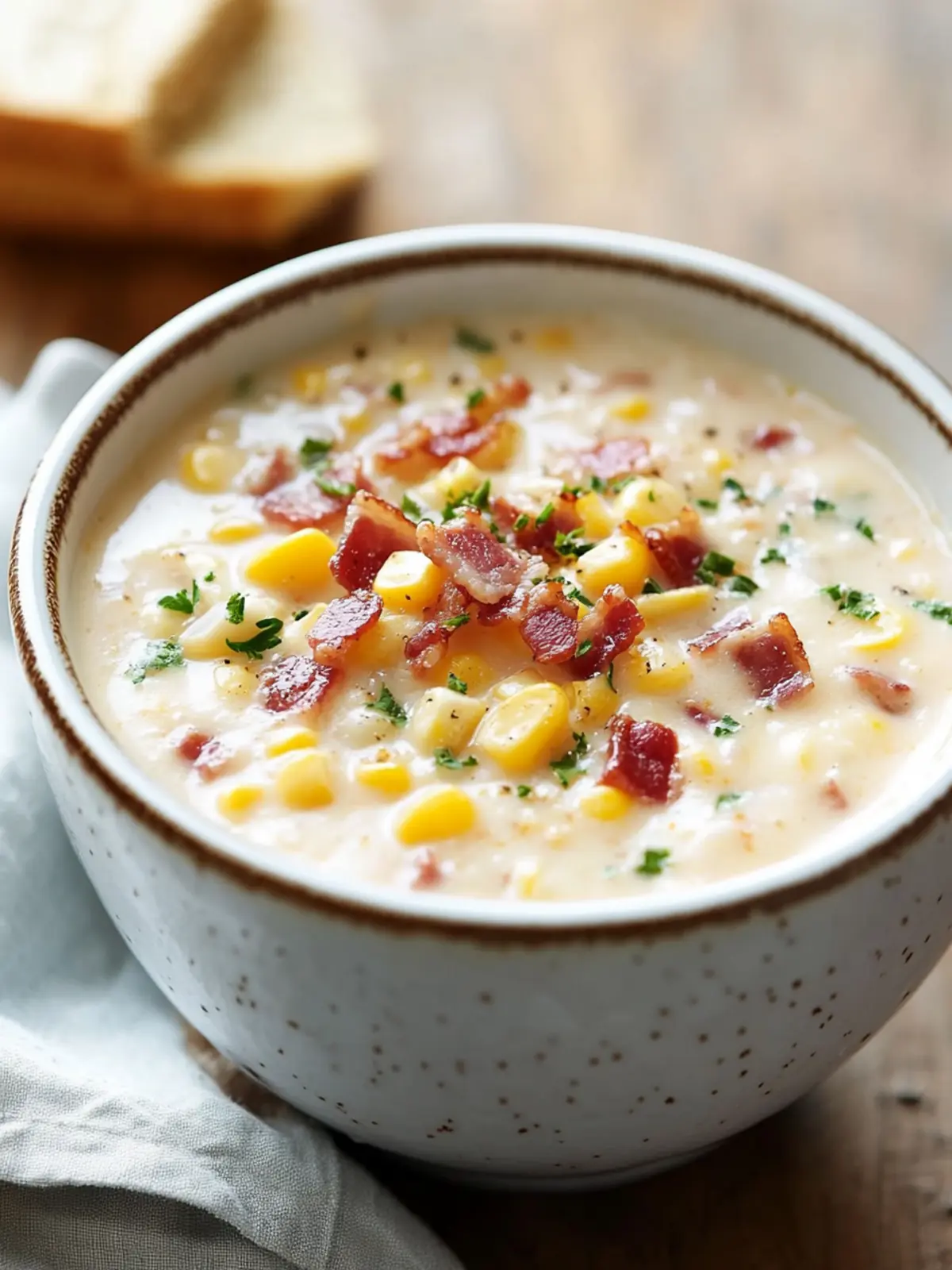 Slow-Cooker Bacon Corn Chowder