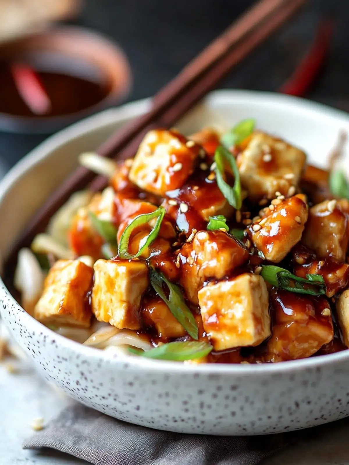General Tso Tofu
