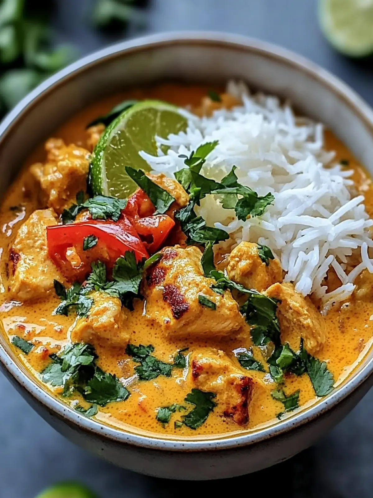 Crockpot Coconut Chicken Curry