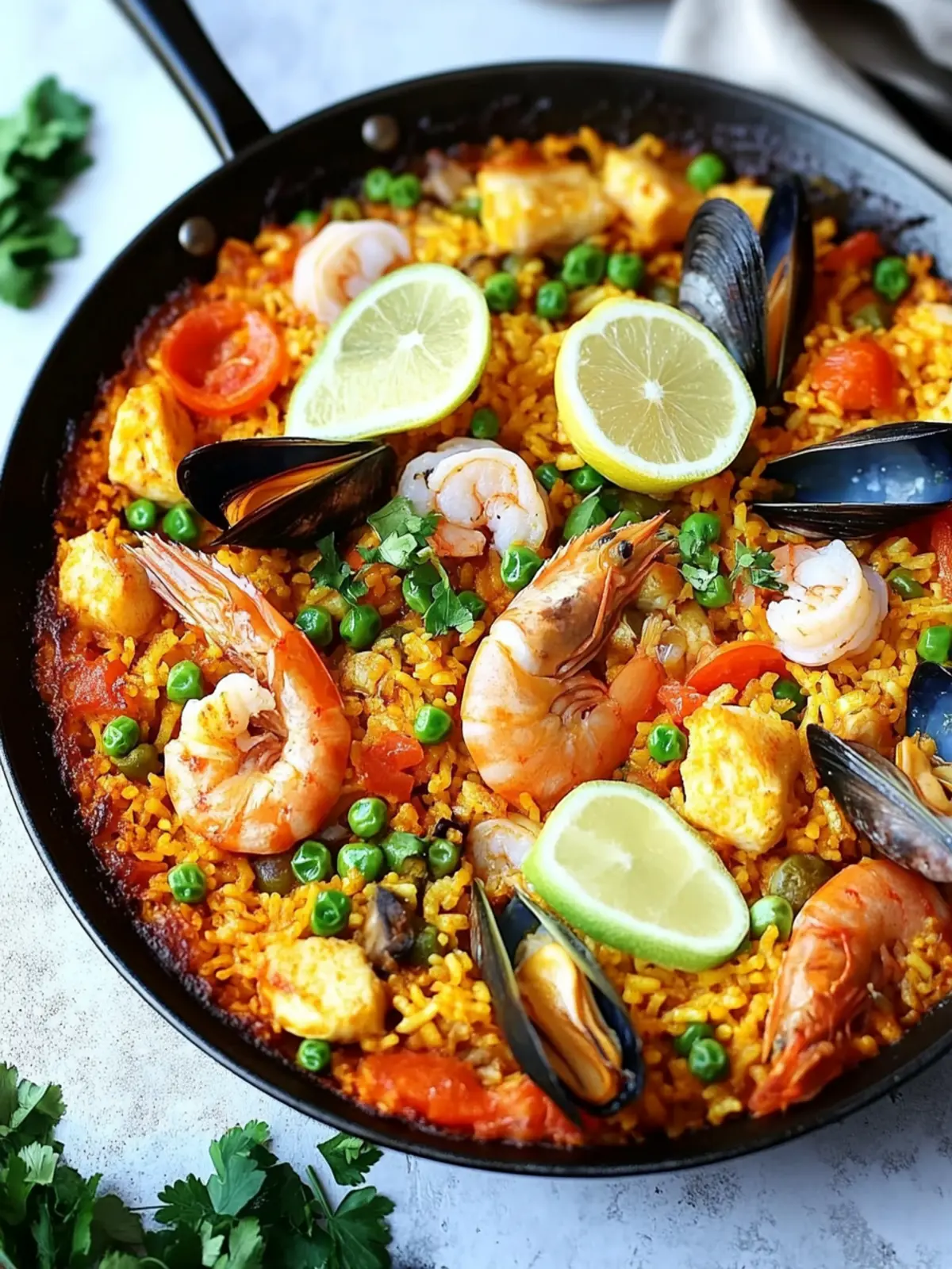 Seafood Paella