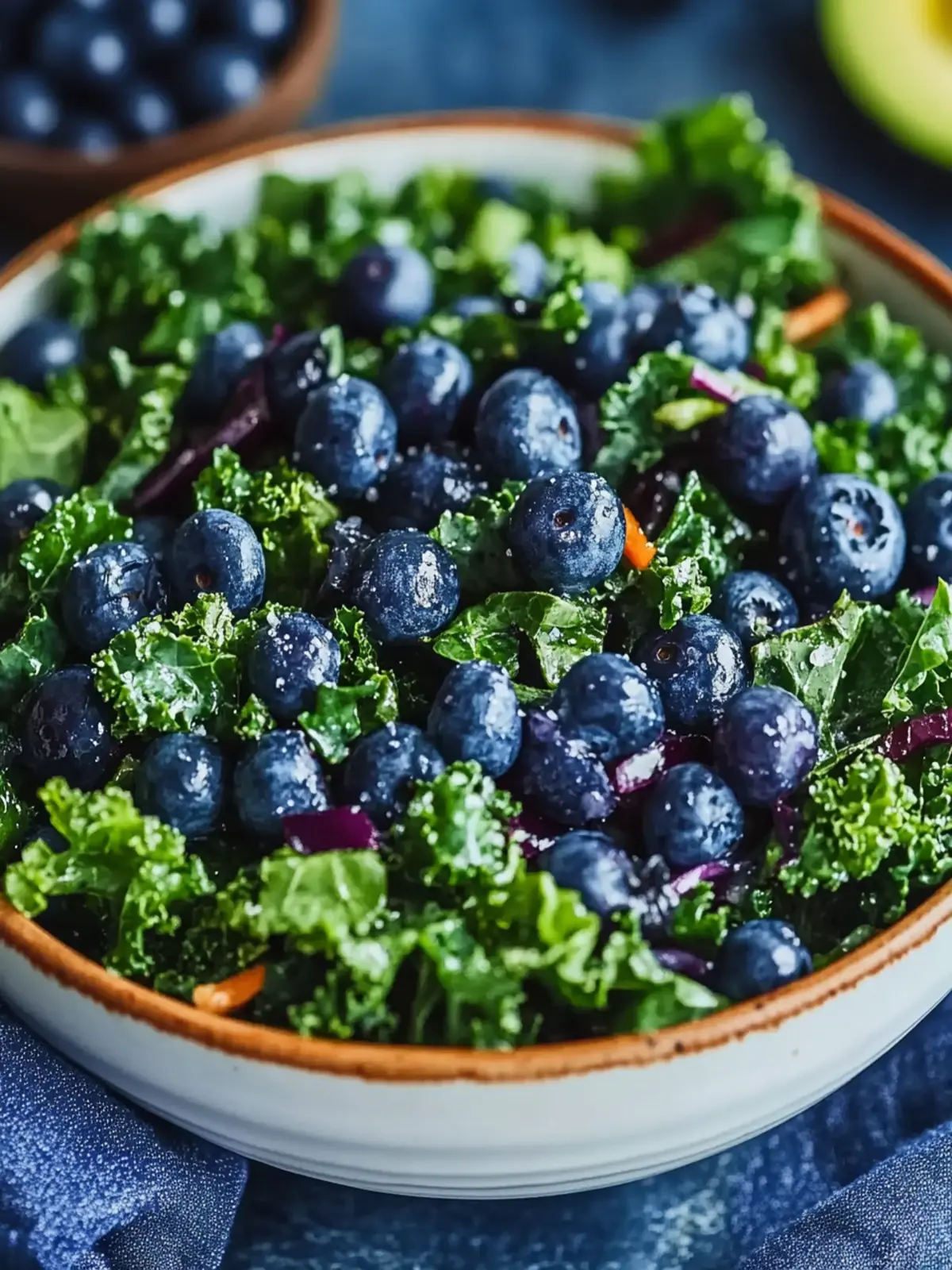 Blueberry Kale Salad