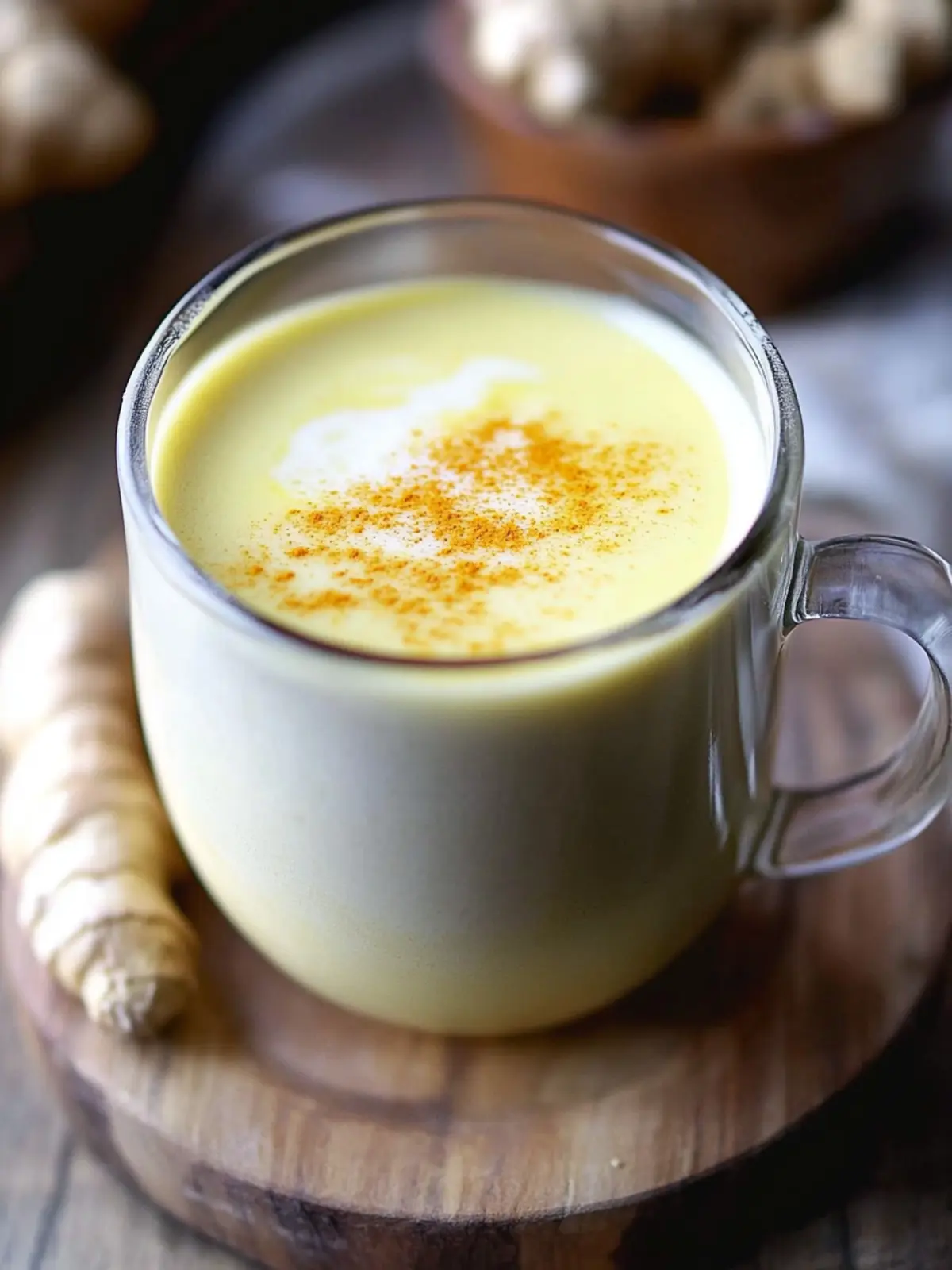 Honey Ginger and Turmeric Latte