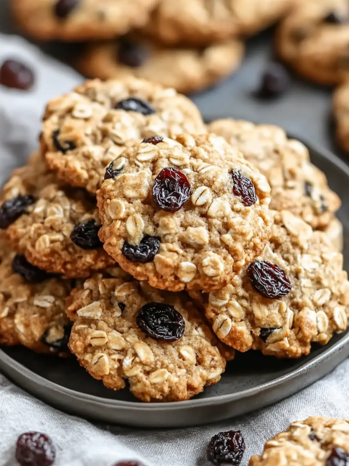 Oatmeal Raisin Cookies