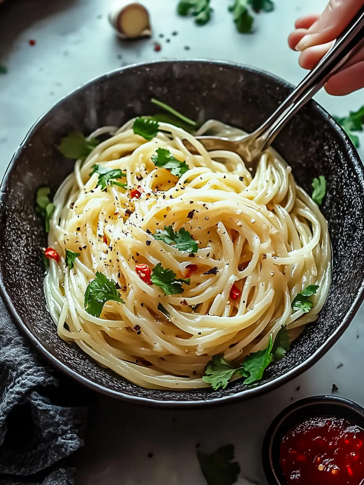 Chili Garlic Noodles
