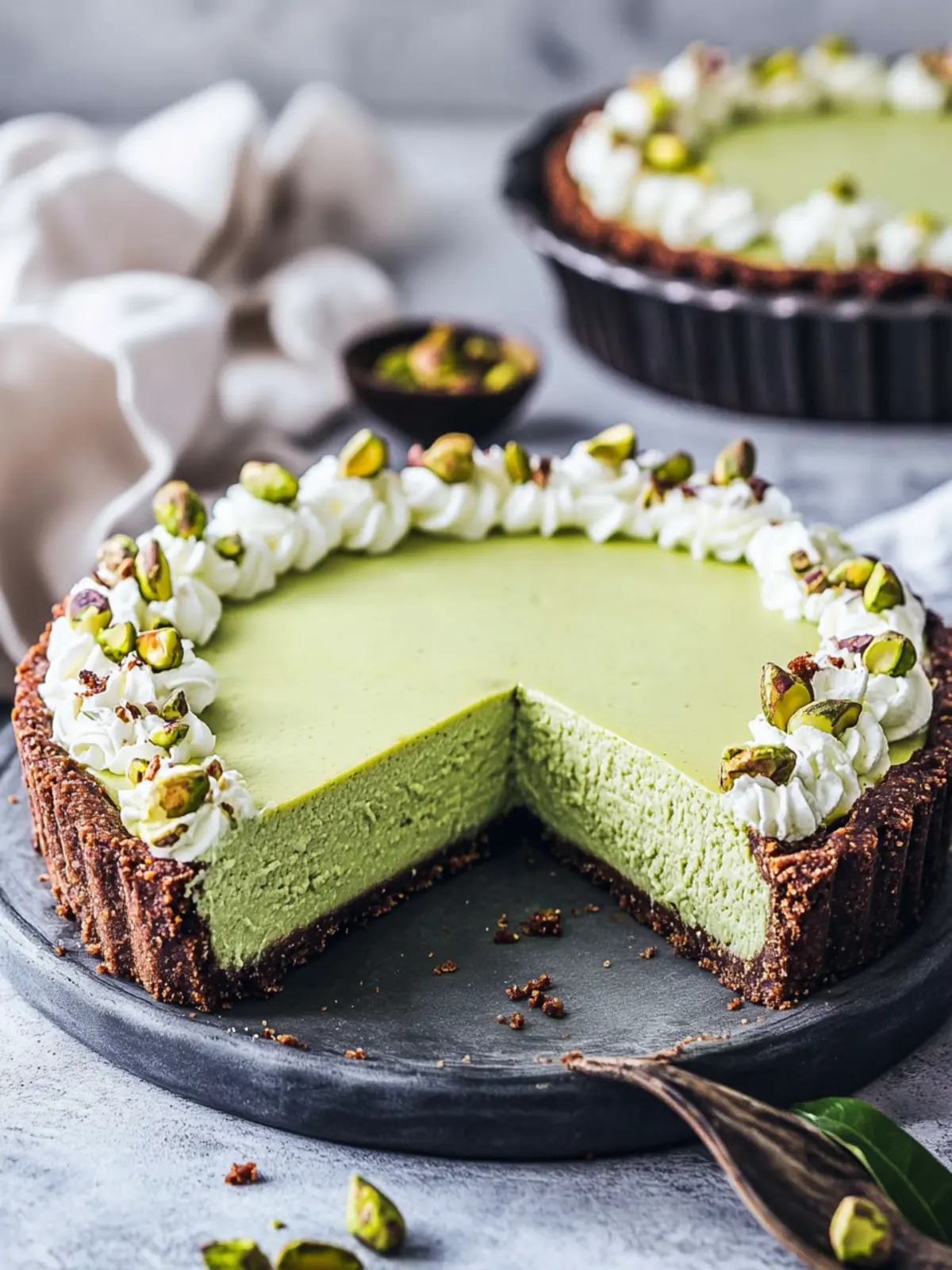No-Bake Pistachio Pie