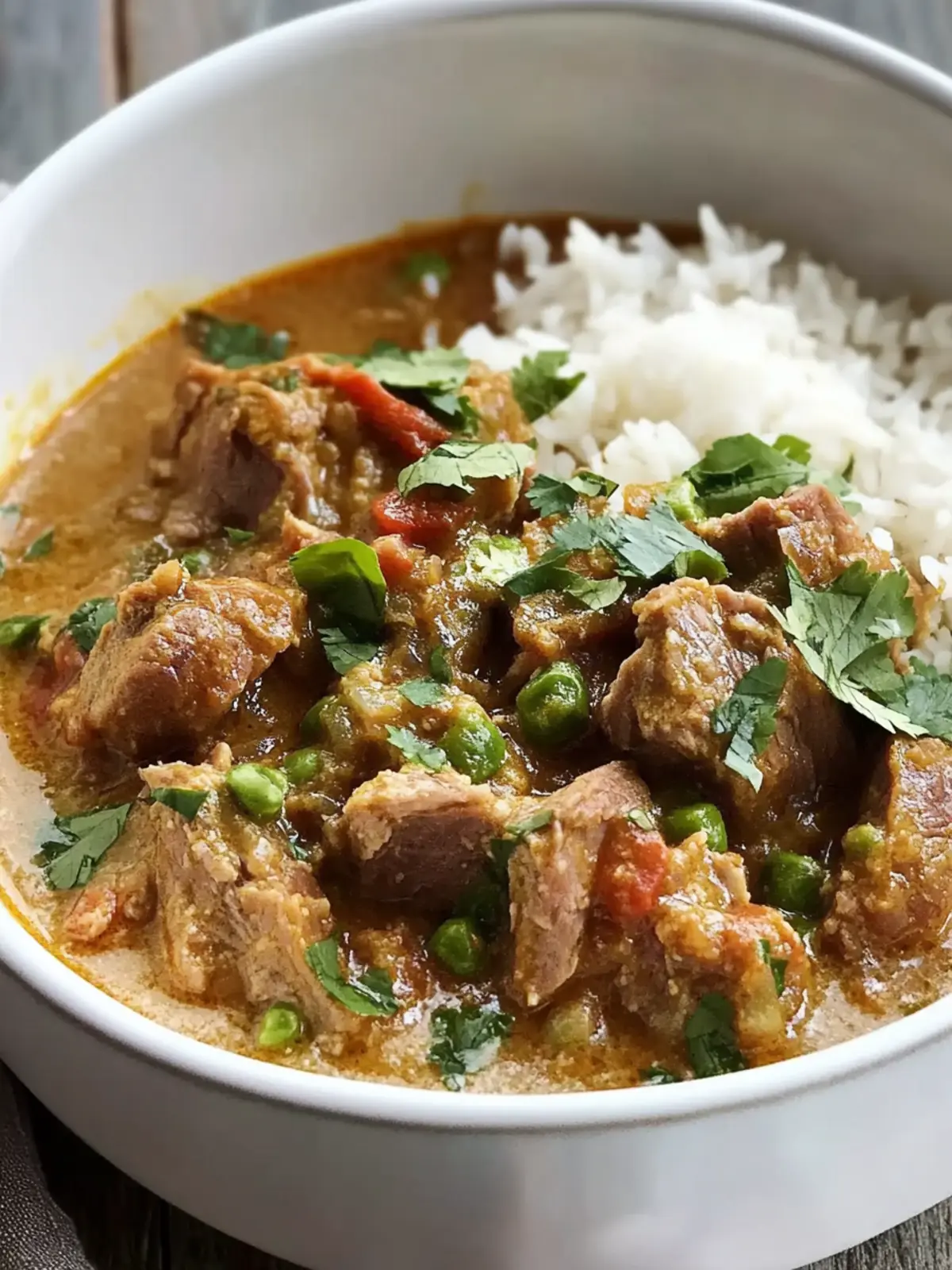Slow Cooker Coconut Pork Curry
