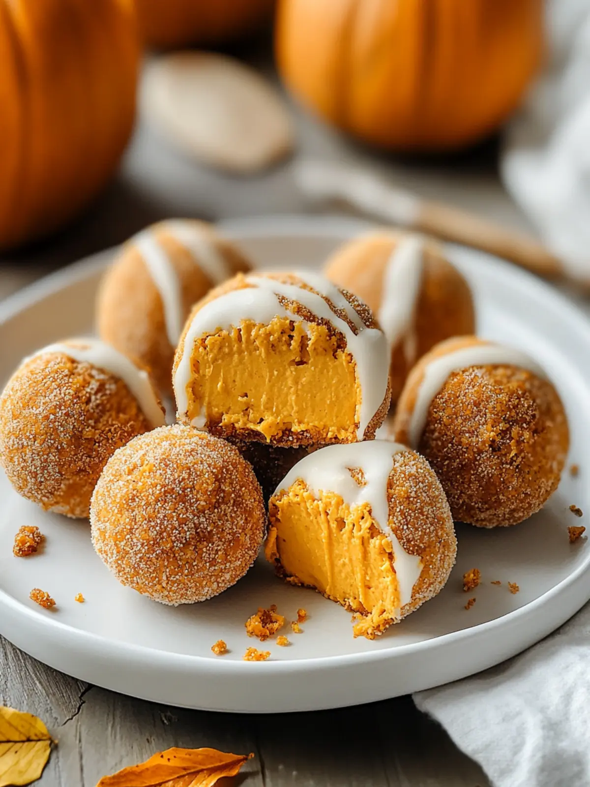 Pumpkin Cheese Balls