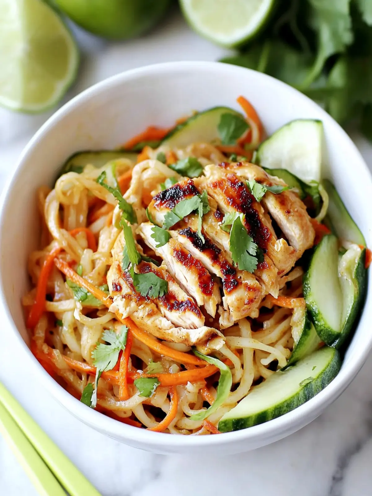 Thai Chicken Zoodles
