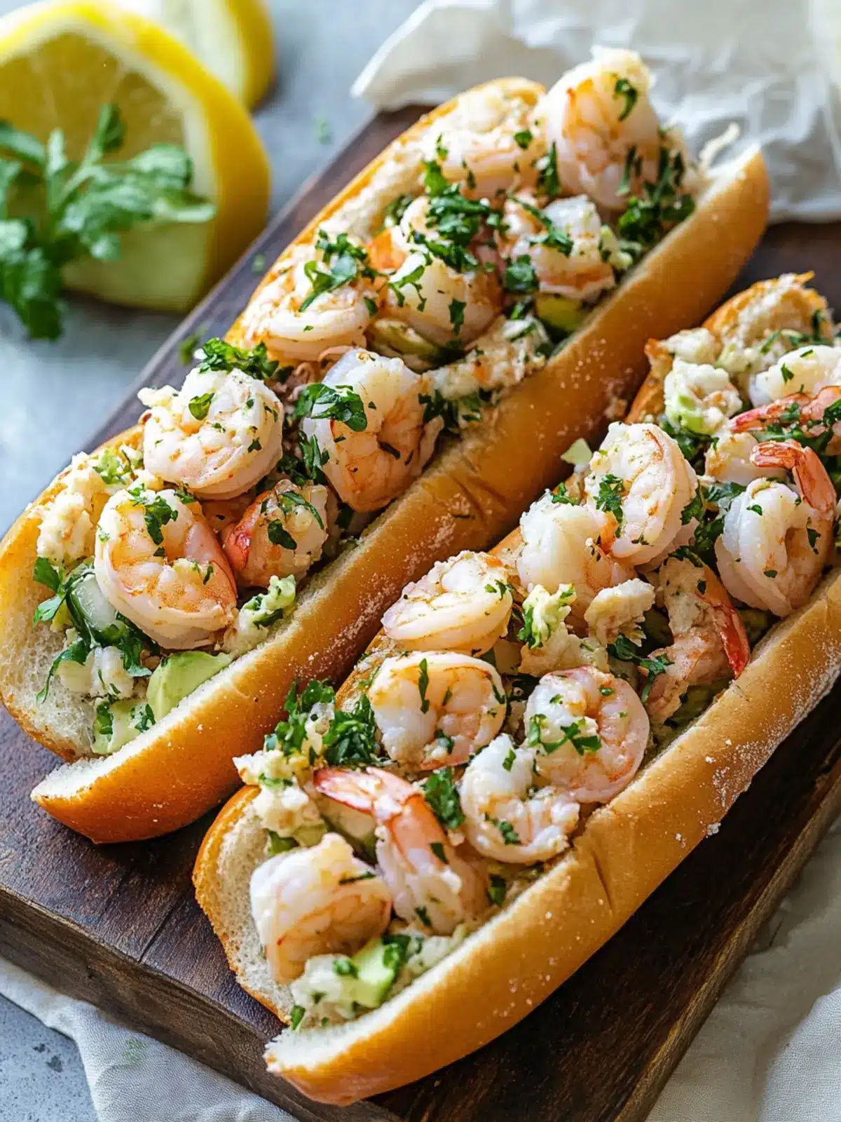 East Coast Shrimp Rolls