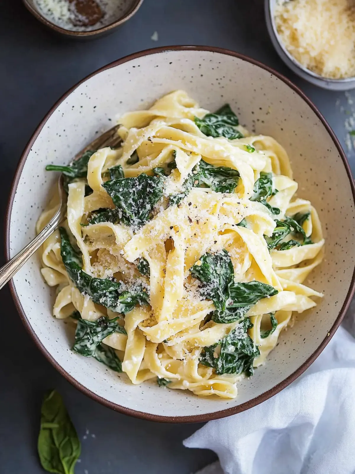Pasta with Spinach