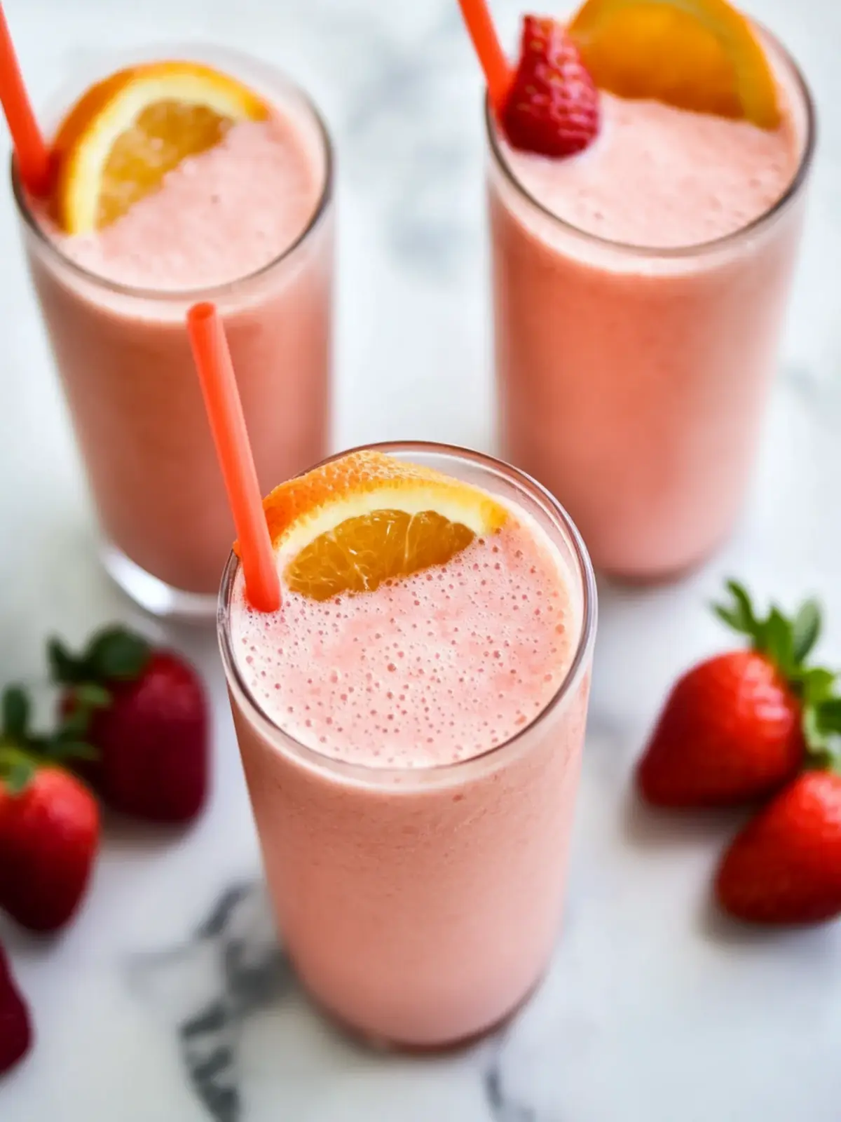 Strawberry Orange Julius