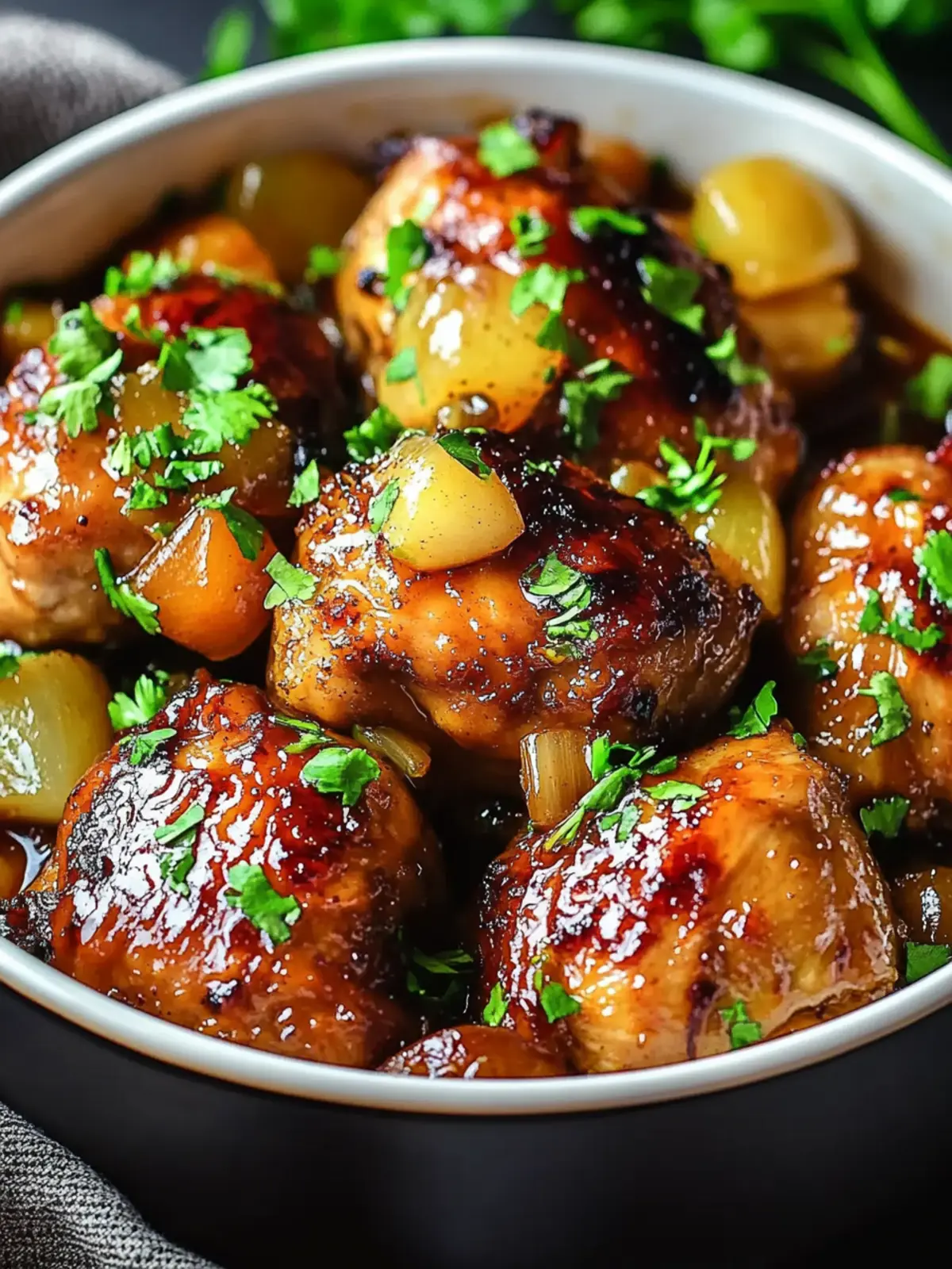 Savory Sweet Hawaiian Crockpot Chicken