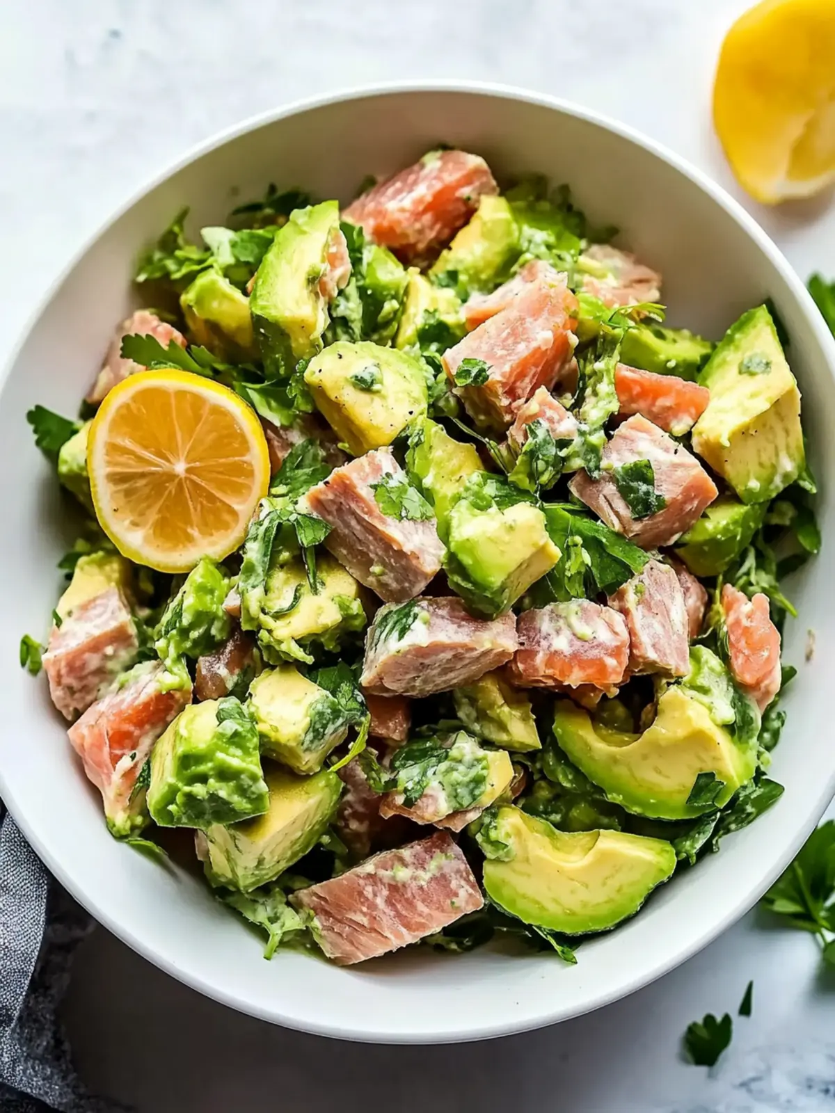 Avocado Tuna Salad