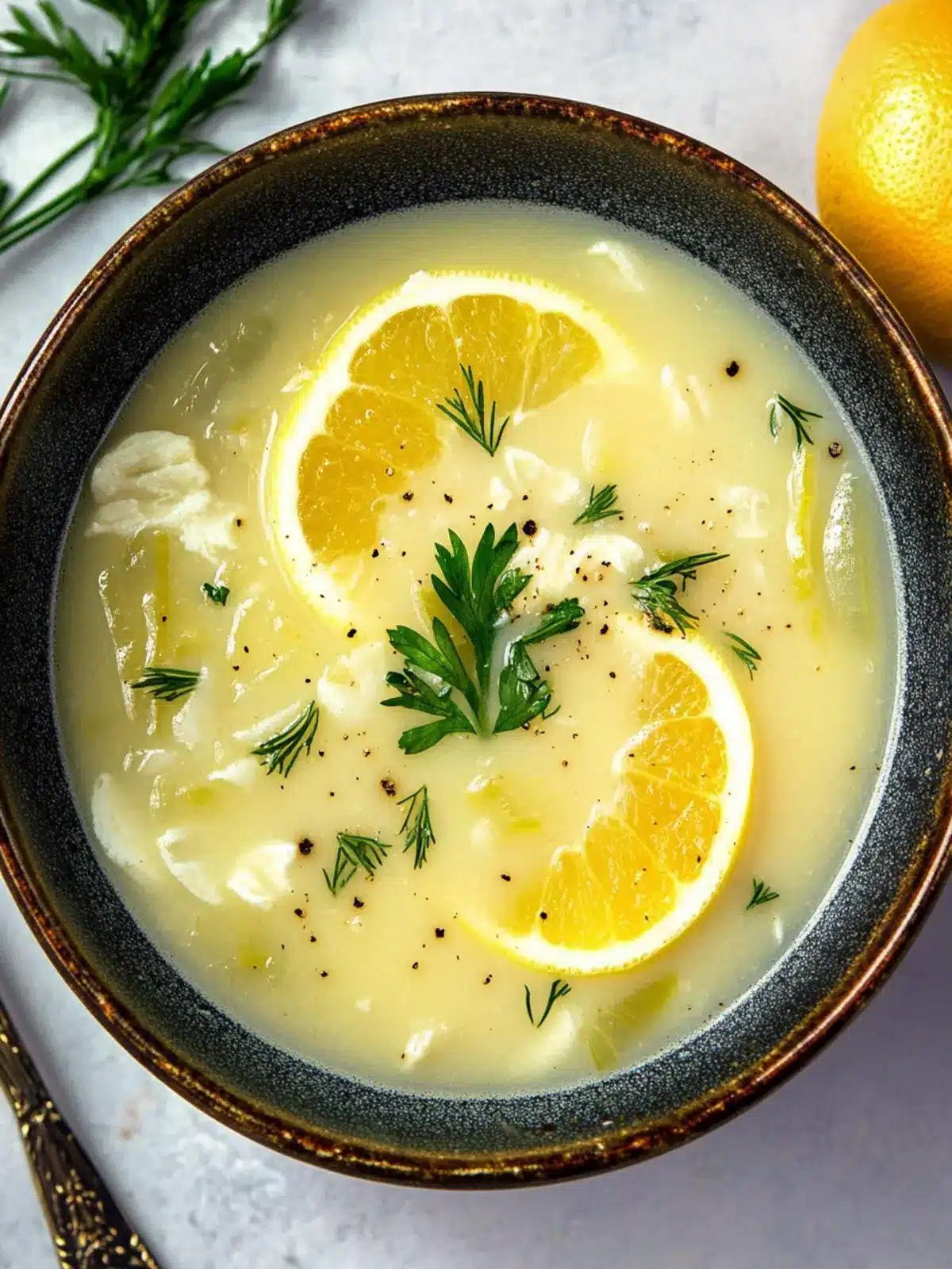 Avgolemono Soup