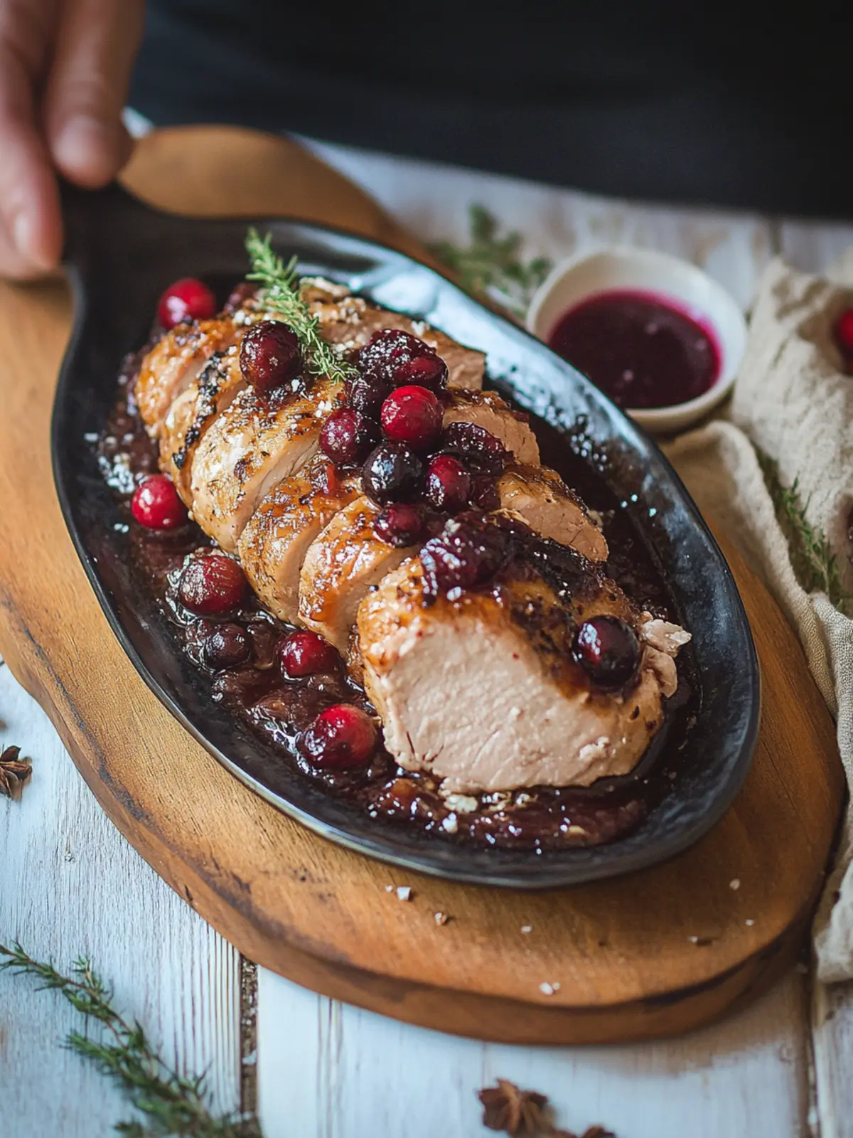 Cranberry Pork