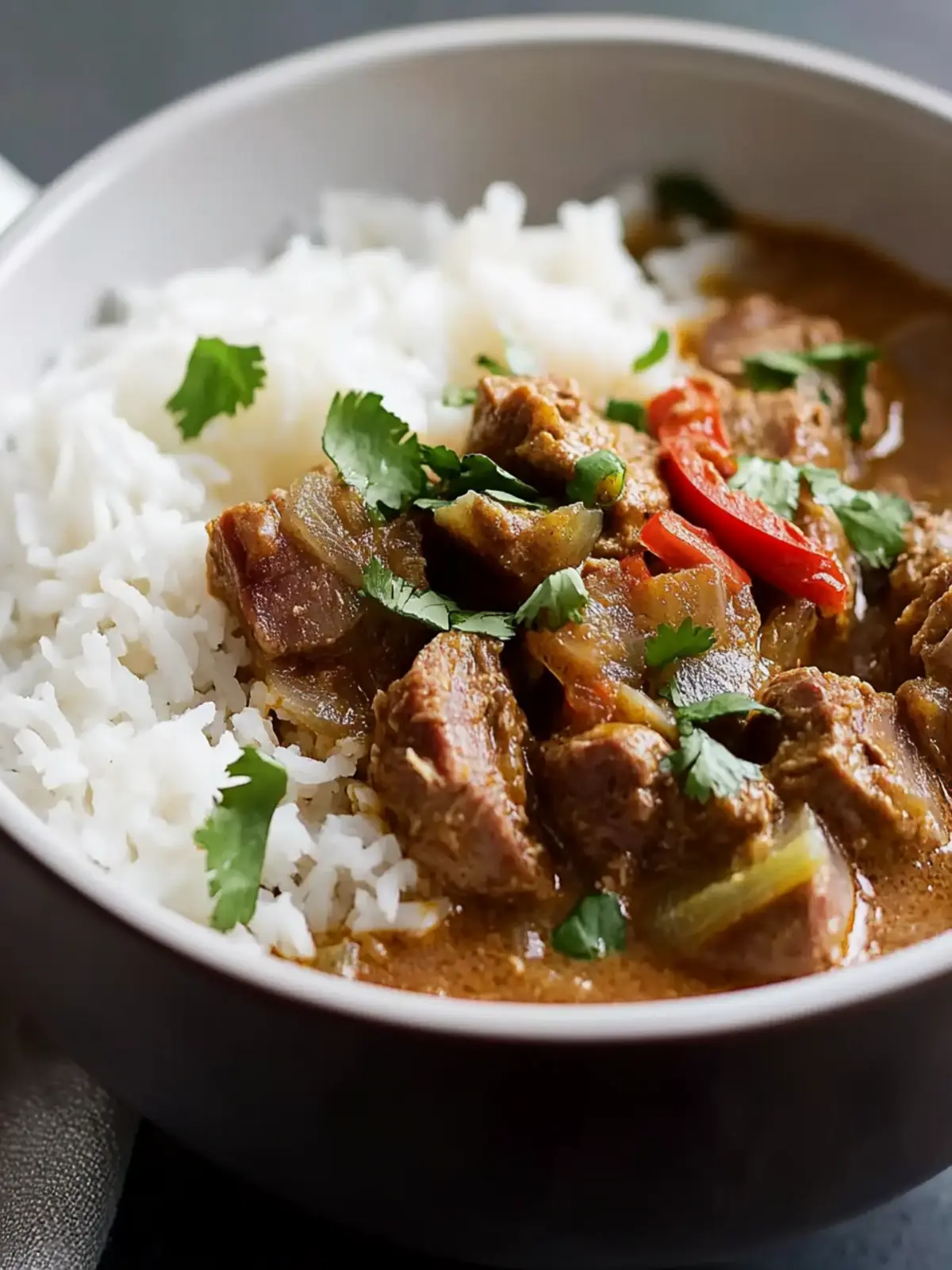 Slow Cooker Coconut Pork Curry