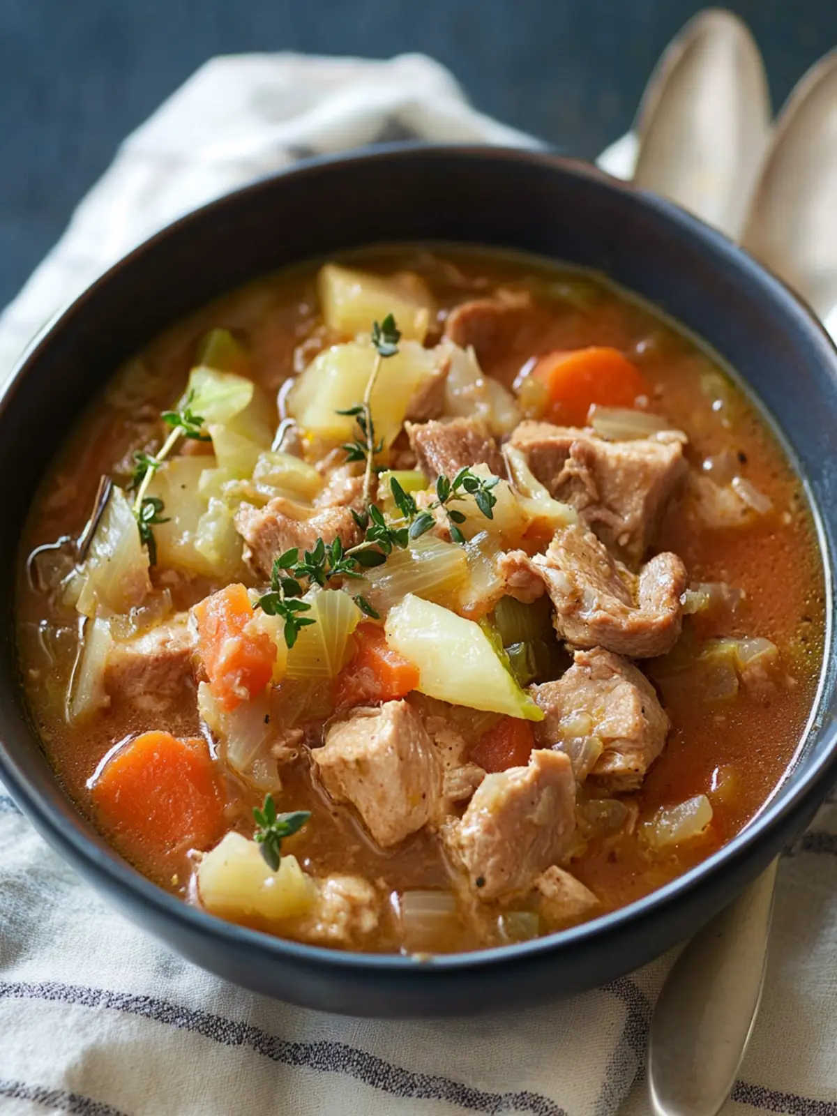 Pork and Cabbage Stew