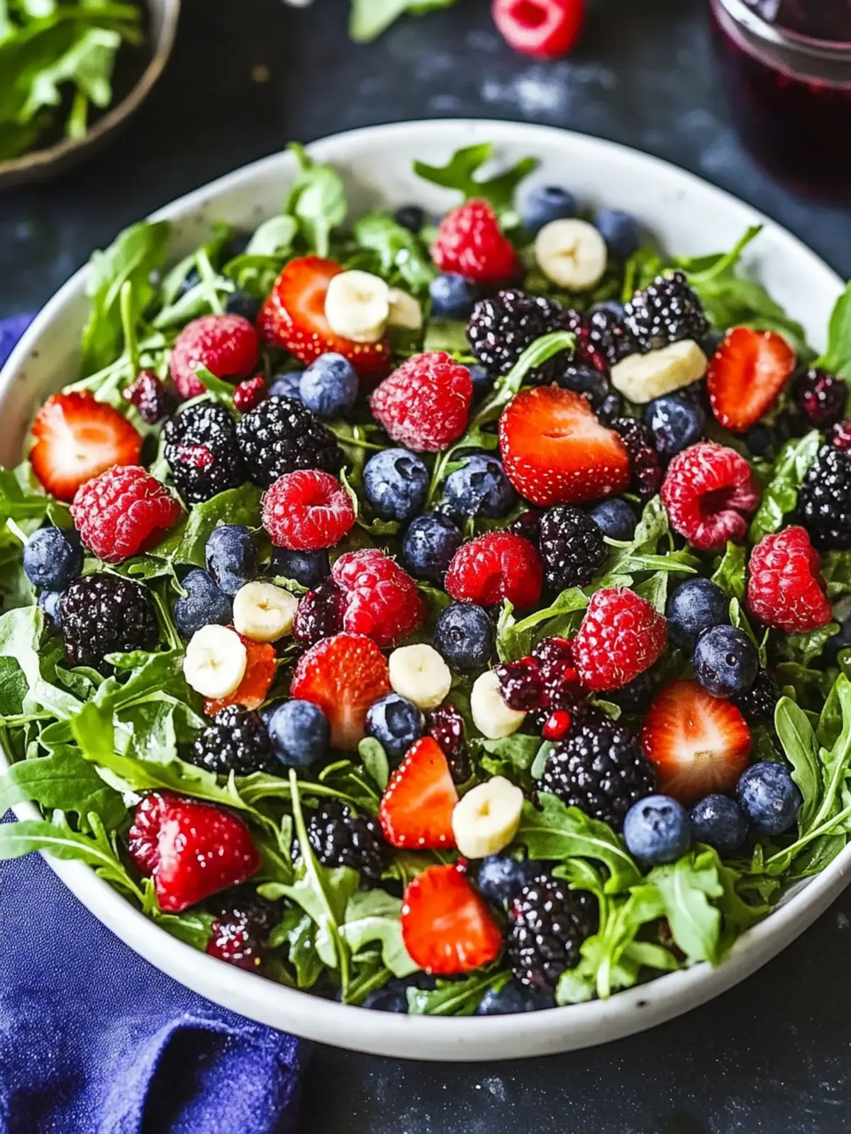 Arugula Salad with Berries