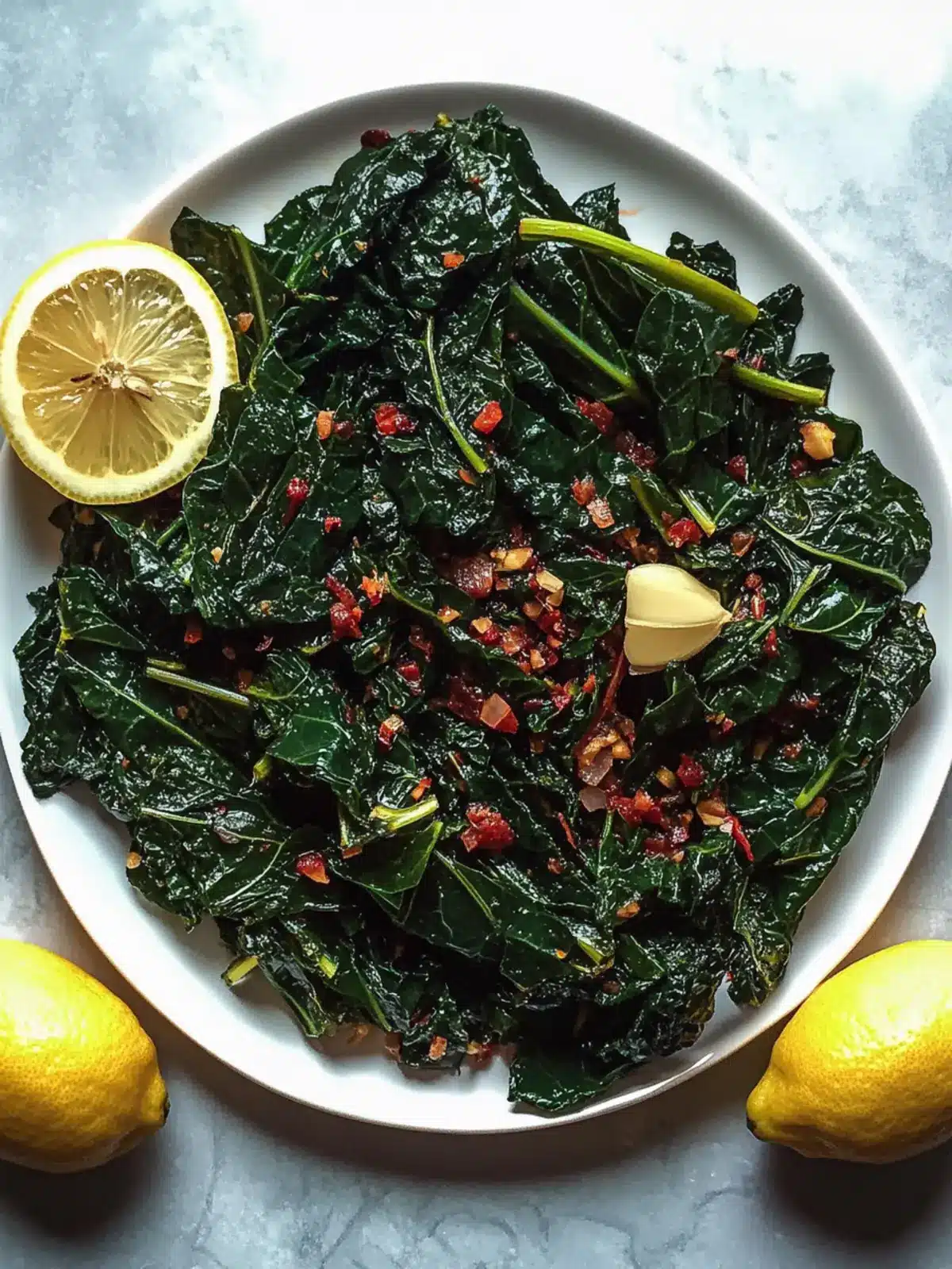 Swiss Chard with Garlic and Lemon