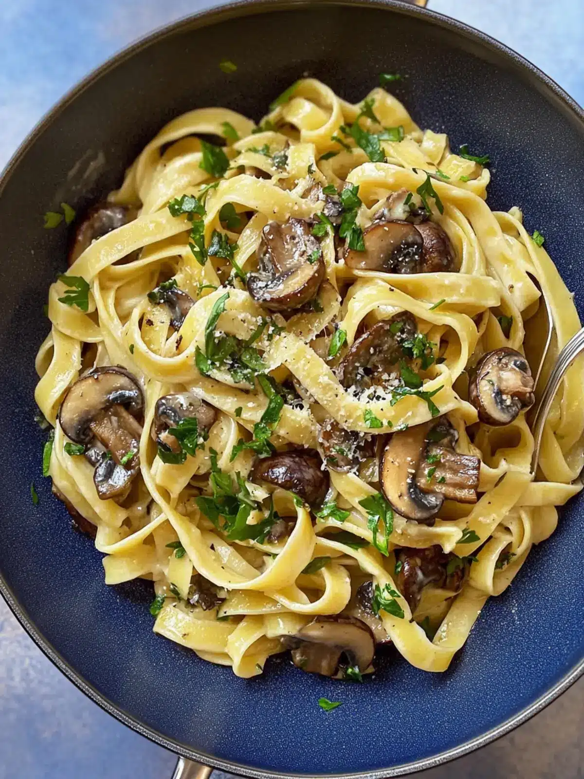 Mushroom Fettuccine