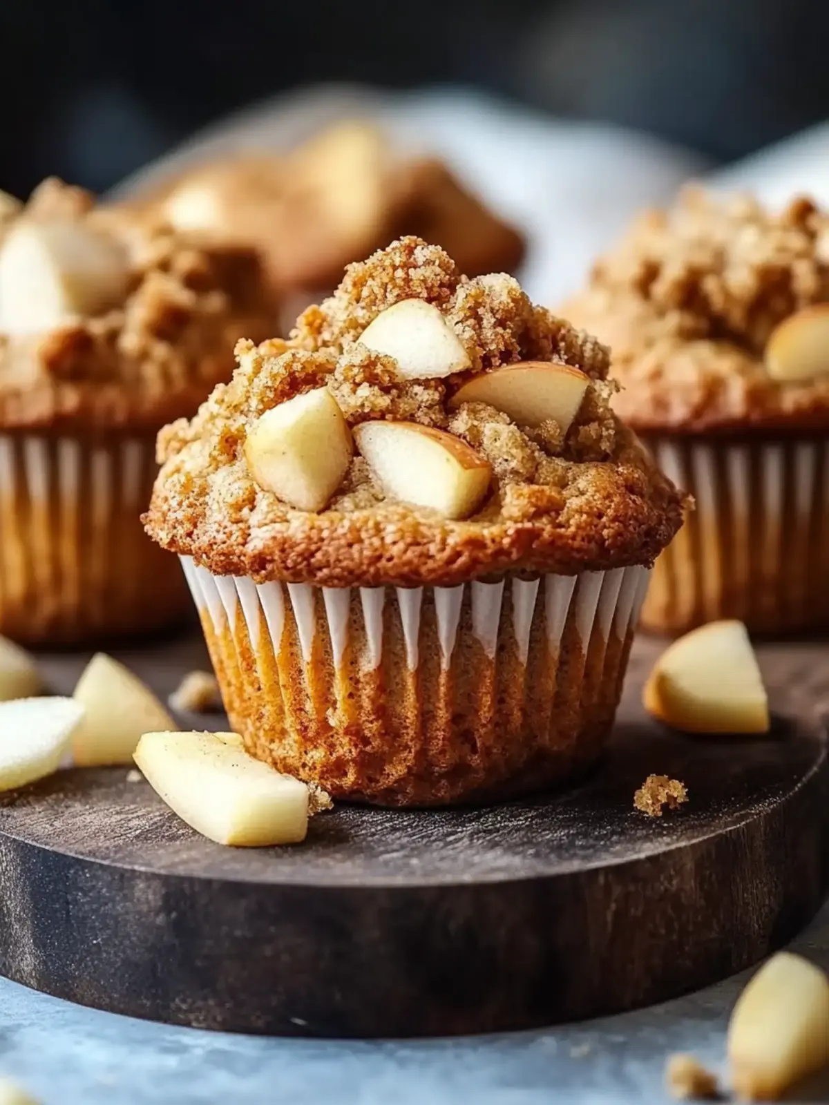 Apple Vanilla Muffins