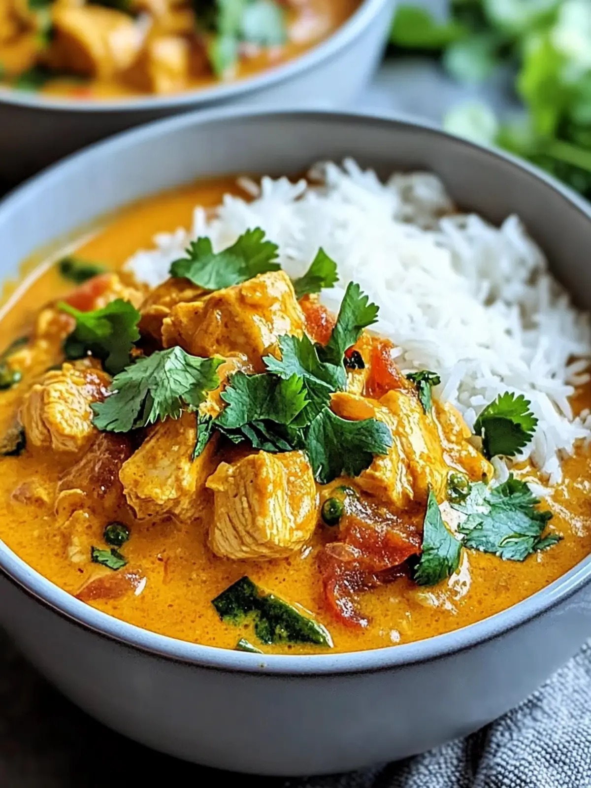 Crockpot Coconut Chicken Curry