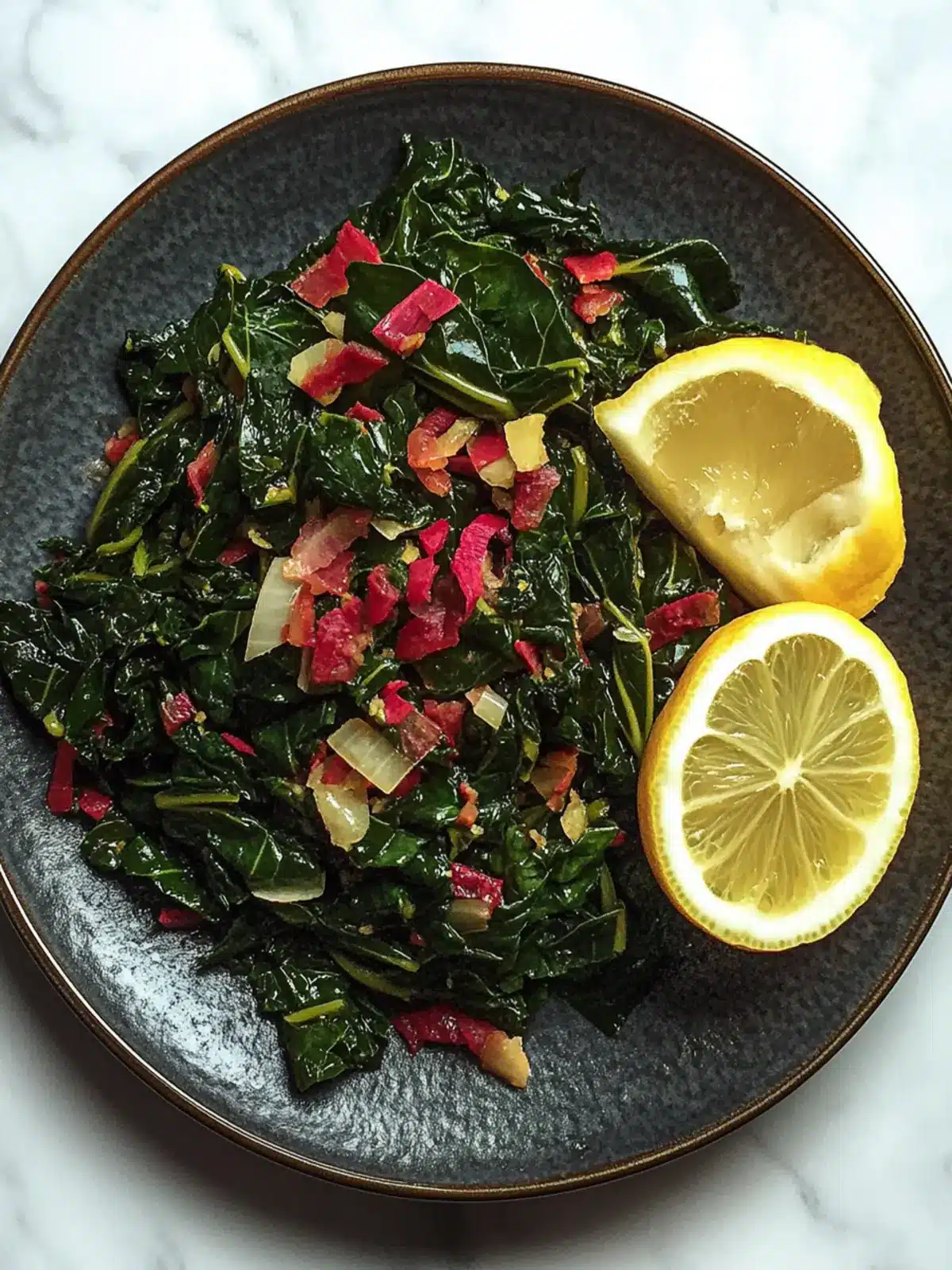 Swiss Chard with Garlic and Lemon