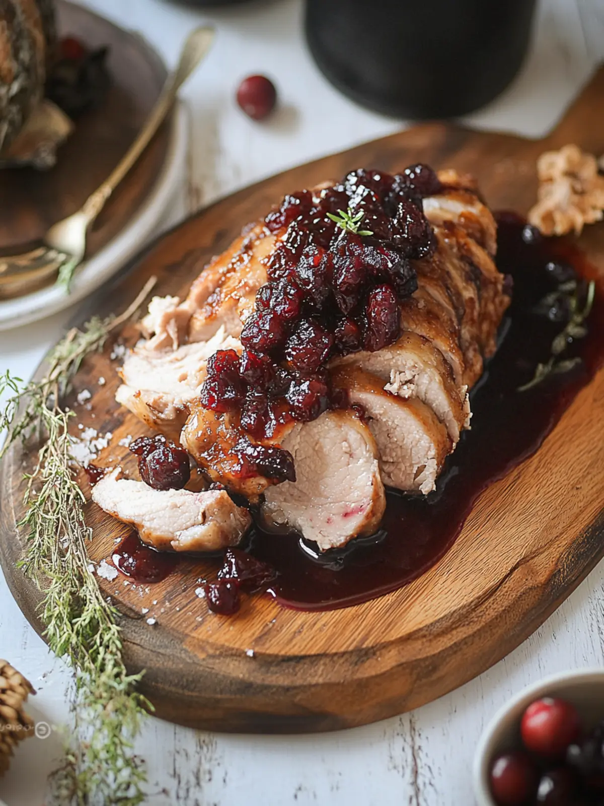 Cranberry Pork