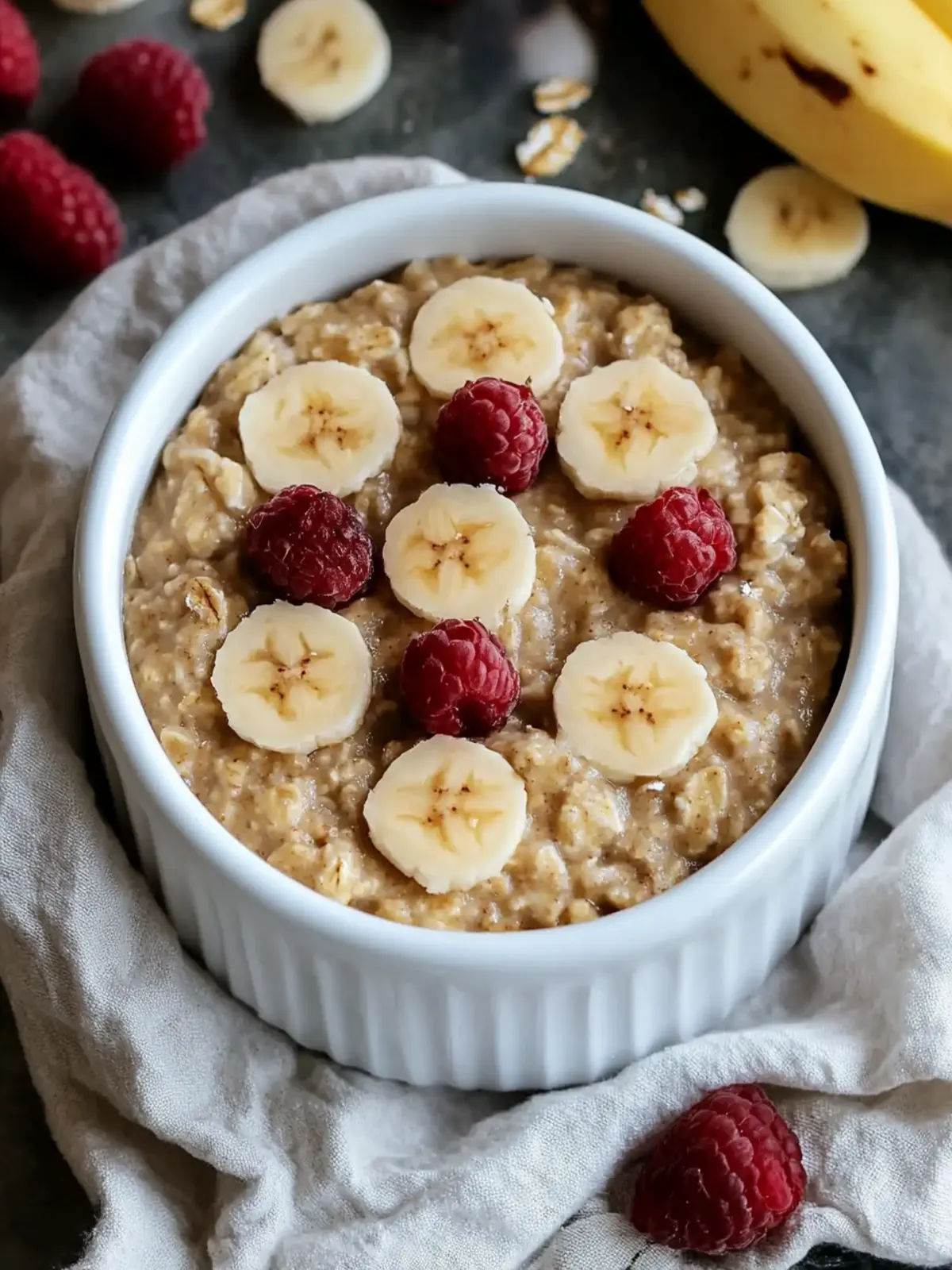 Baked Oats Without Banana