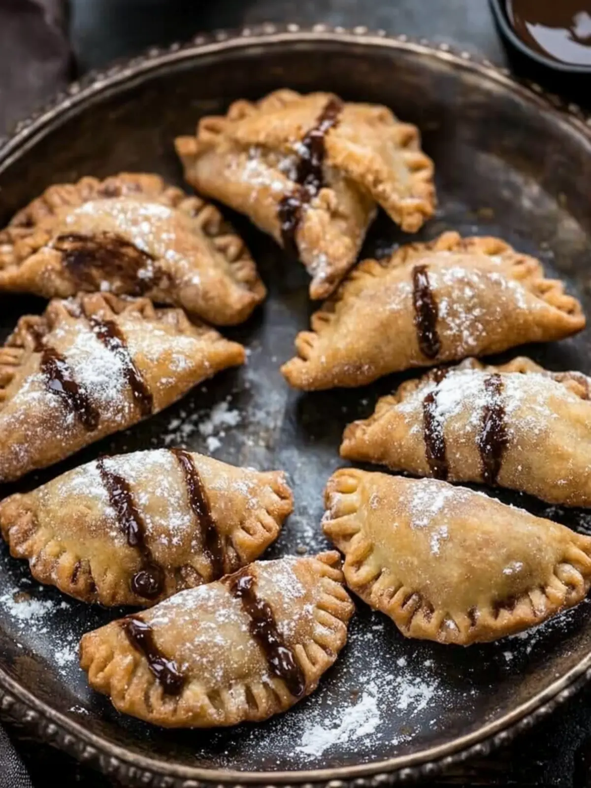 Chocolate Cinnamon Gujiya