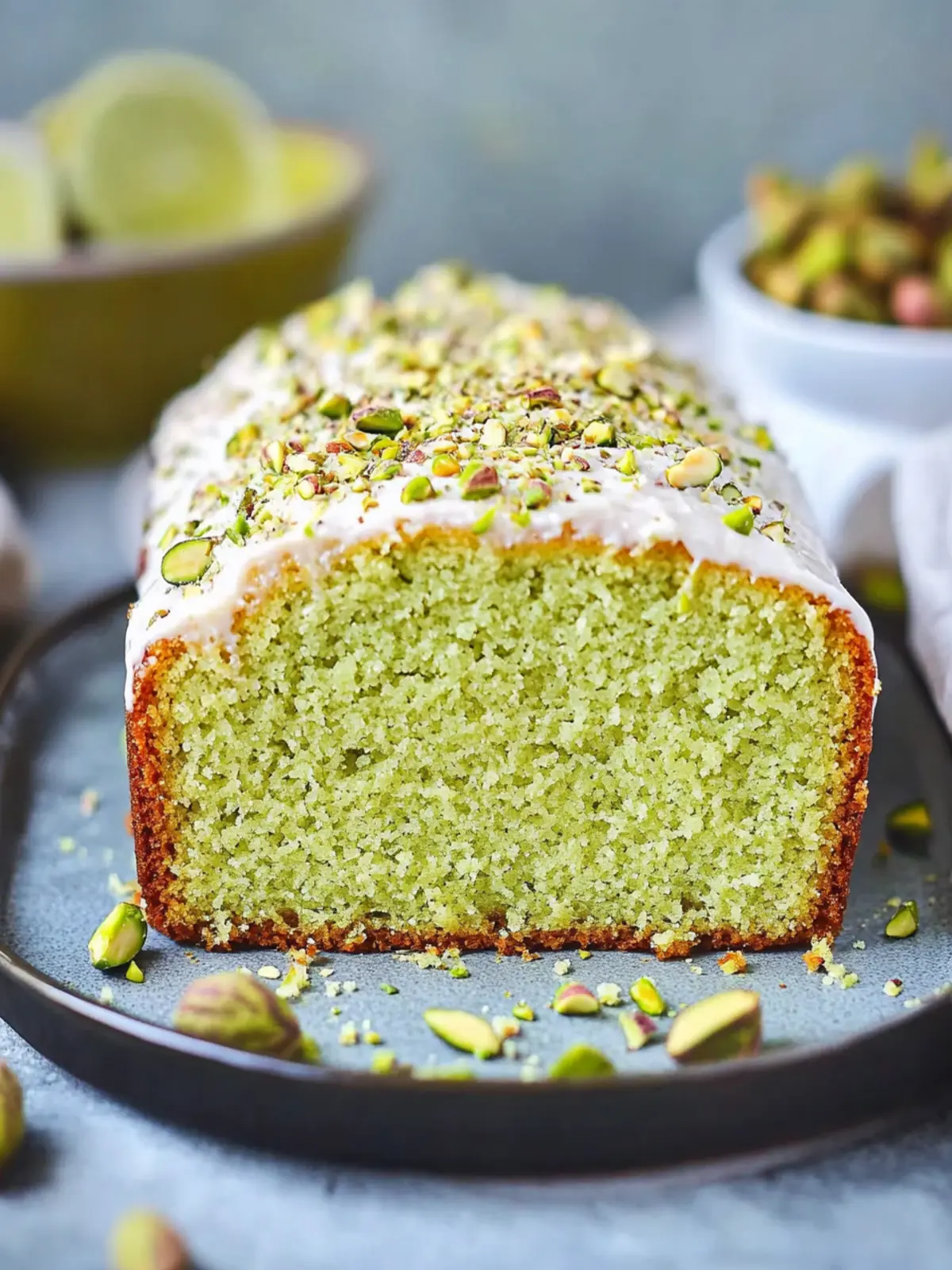 Pistachio Pound Cake