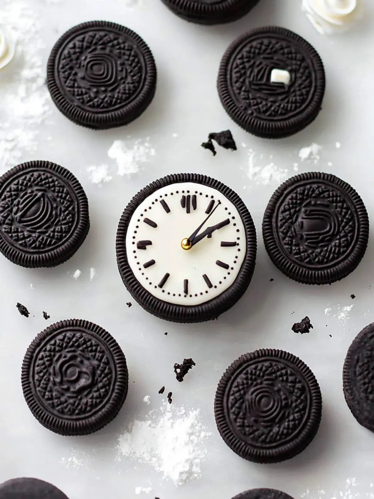 Oreo Cookie Clocks