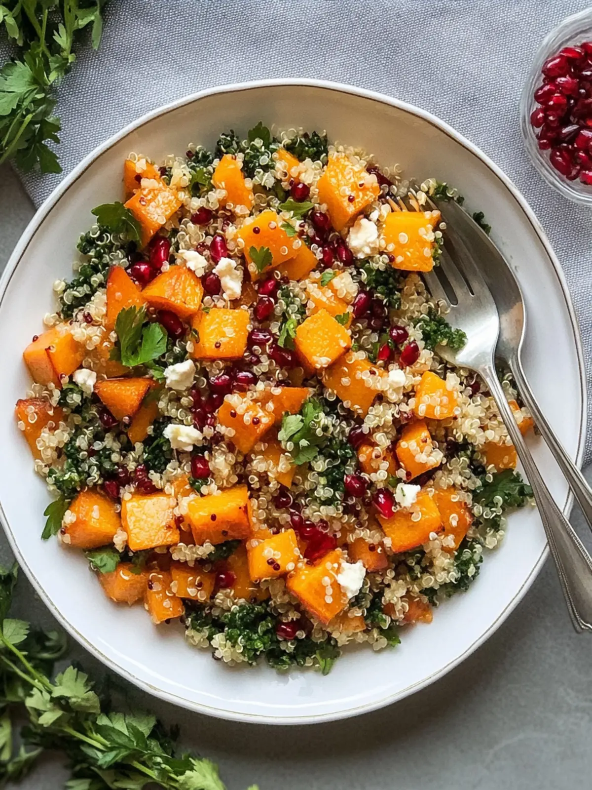 Butternut Squash Quinoa Salad